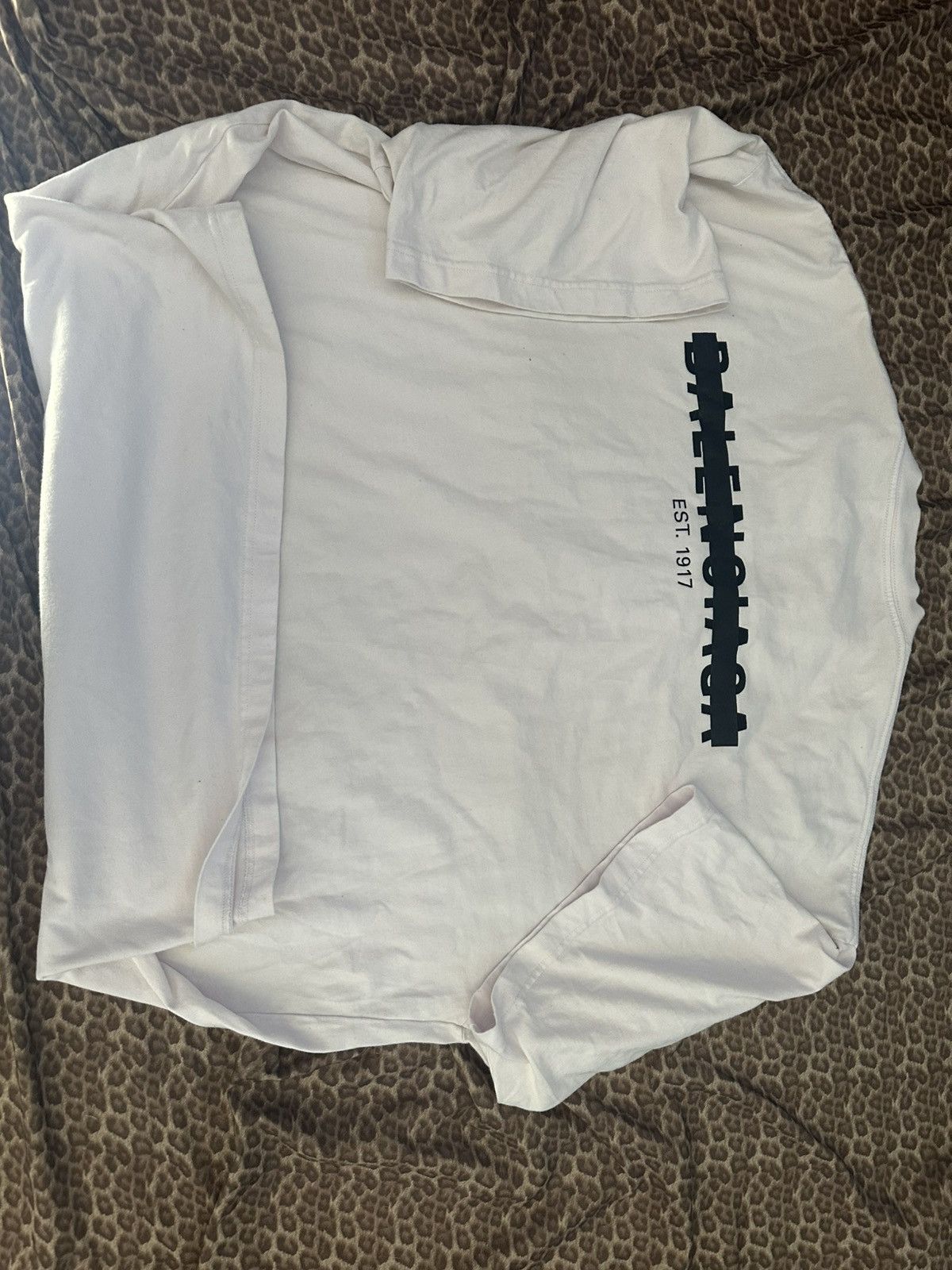 Balenciaga BALENCIAGA BOX LOGO TEE Size US XL / EU 56 / 4 - 3 Thumbnail