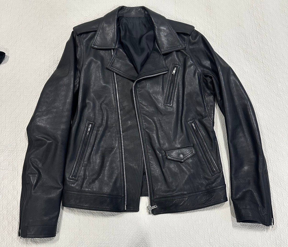 Rick Owens Rick Owens Stooges Leather Jacket IT 50 S/S19 | Grailed