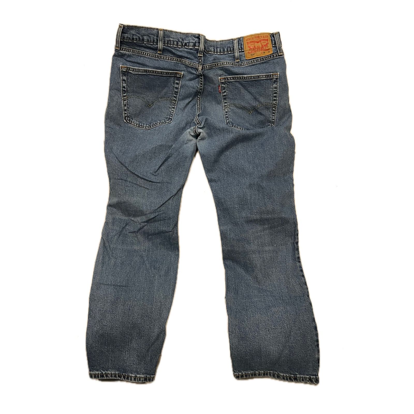 Levi's Levi's 514 Reg Fit Straight Leg Jeans Mens 38x30 Size US 38 / EU 54 - 2 Thumbnail