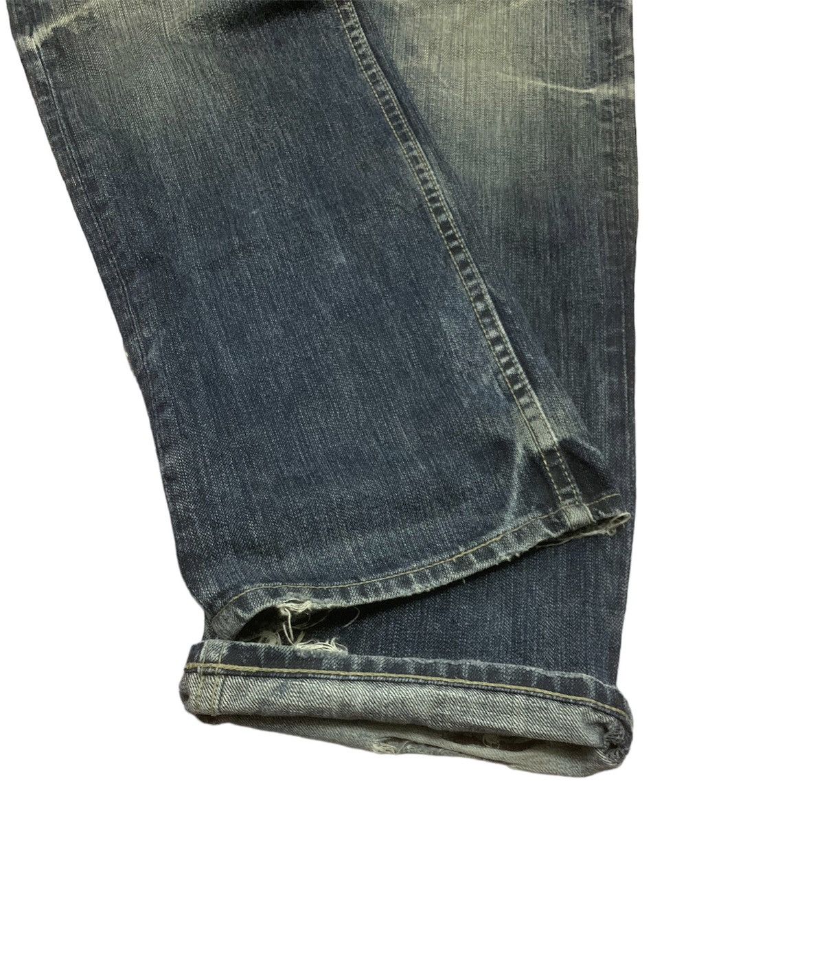 Japanese Brand × PPFM PPFM Distressed Denim Jeans Size US 31 - 7 Thumbnail