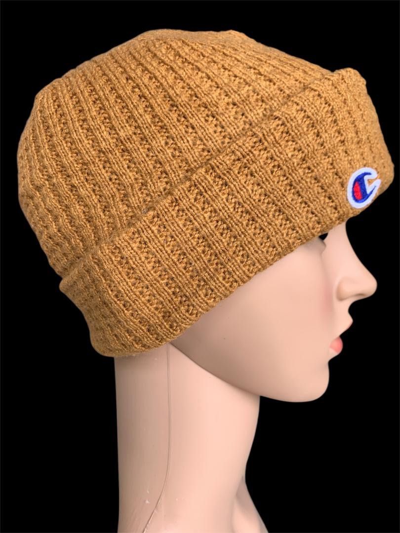 Champion × Japanese Brand × Vintage Champion Knitt Hat Vintage Size ONE SIZE - 1 Thumbnail