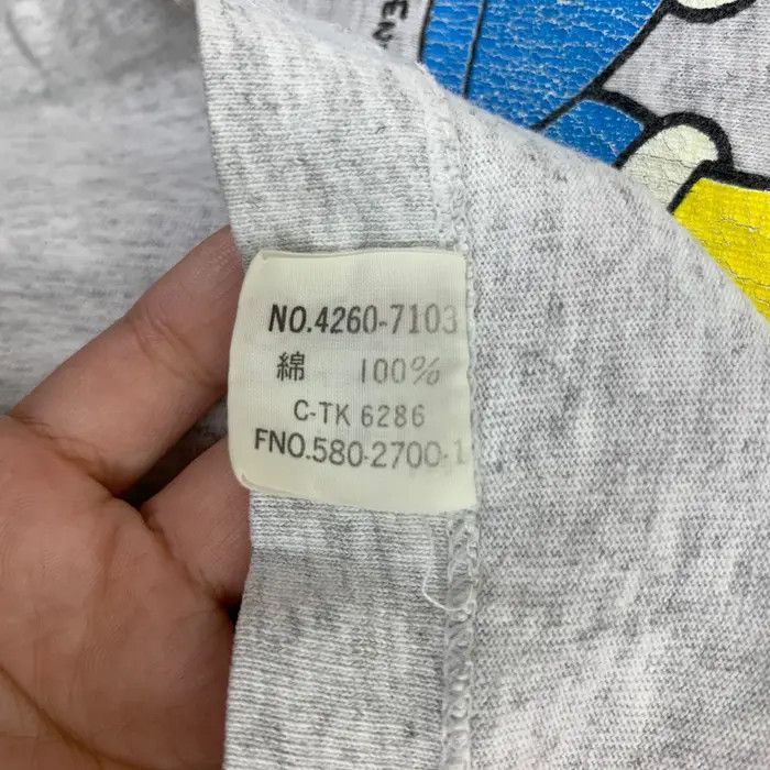 Vintage Vintage THE SIMPSON BART Graffiti Peace Baggy Tee Shirt Size US XL / EU 56 / 4 - 7 Thumbnail