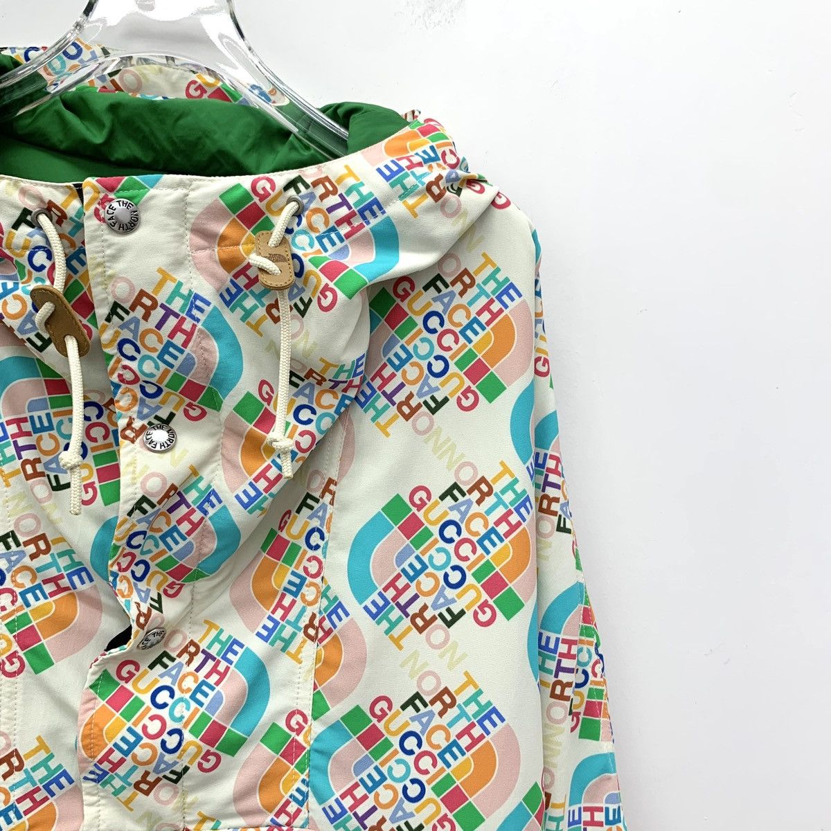 Gucci × The North Face Gucci x The North Face Co-branded Colorblocked Hooded Jacket Size S / US 4 / IT 40 - 3 Thumbnail