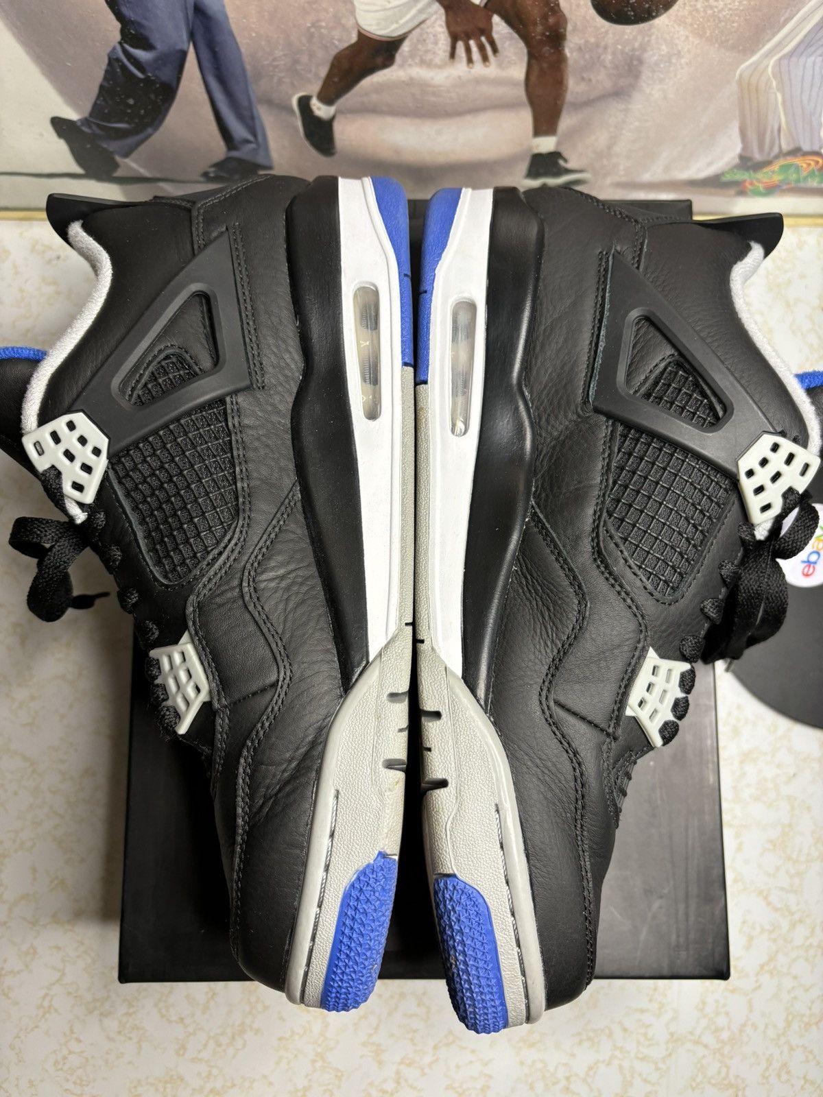 Jordan Brand Air Jordan 4 Retro Motorsports Alternate 2017 Size US 10 / EU 43 - 3 Thumbnail