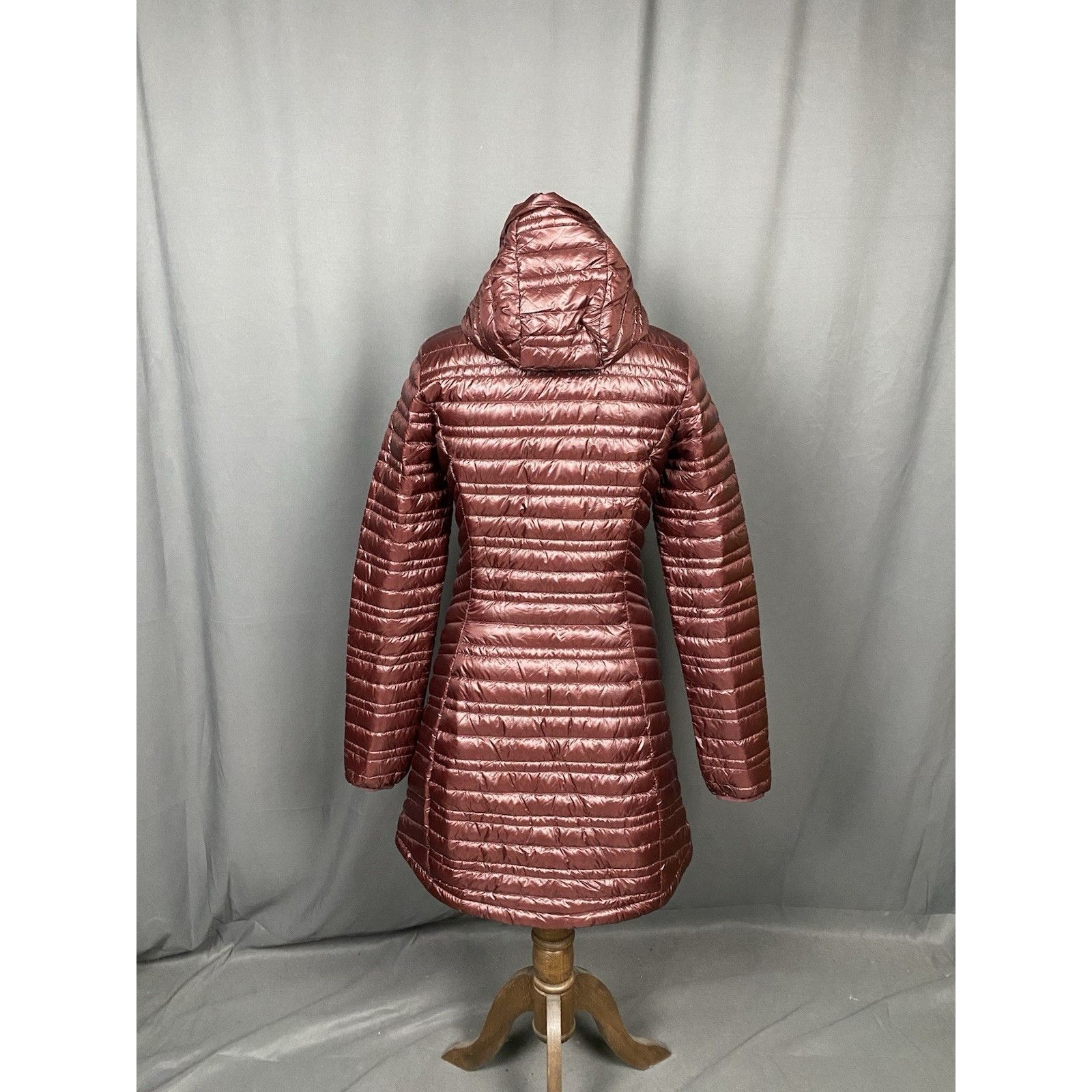 Patagonia Patagonia Women's Red Burgundy Down Insulated Long Parka Jac Size S / US 4 / IT 40 - 8 Thumbnail
