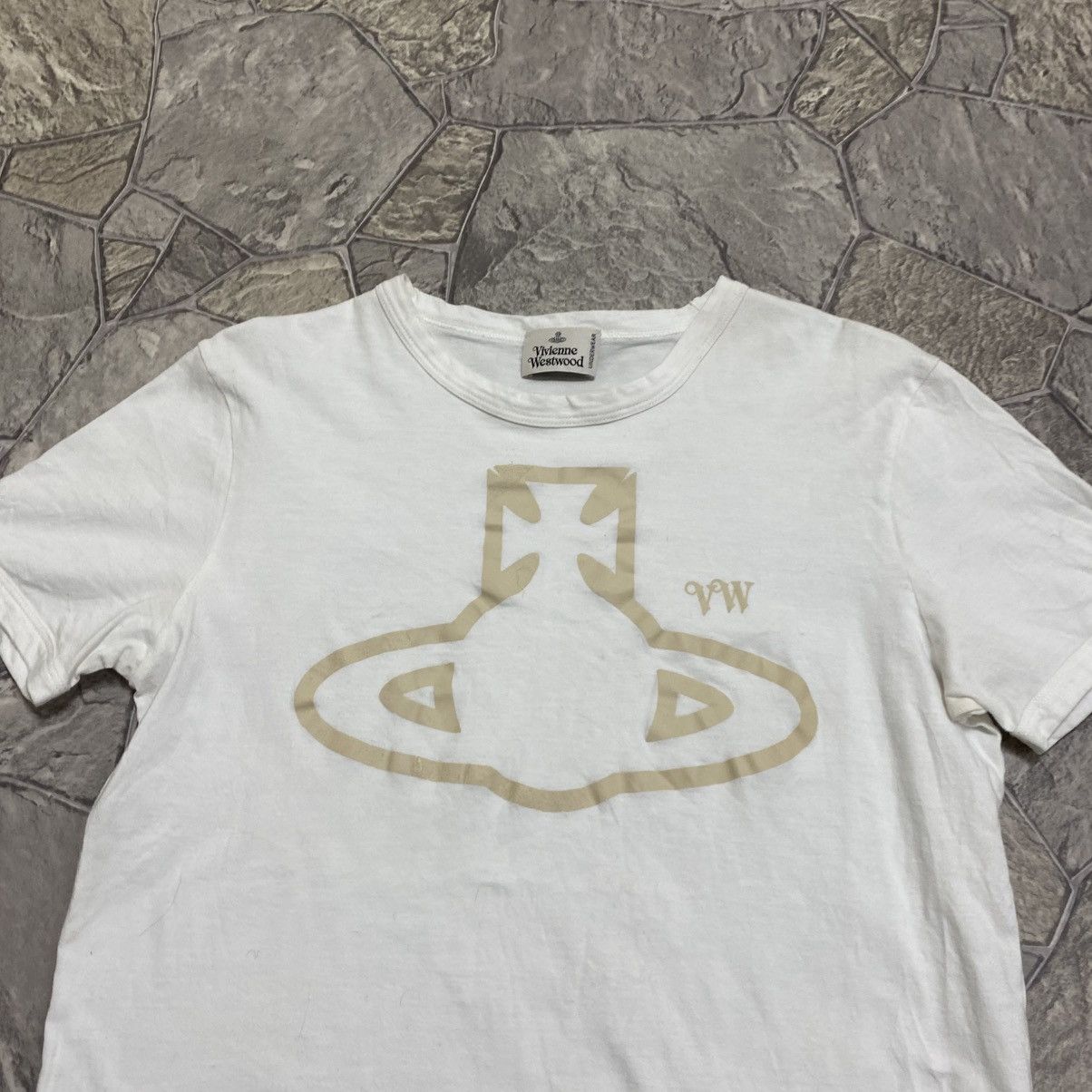 Vivienne Westwood Vivienne westwood t-shirt big logo Size US L / EU 52-54 / 3 - 4 Thumbnail