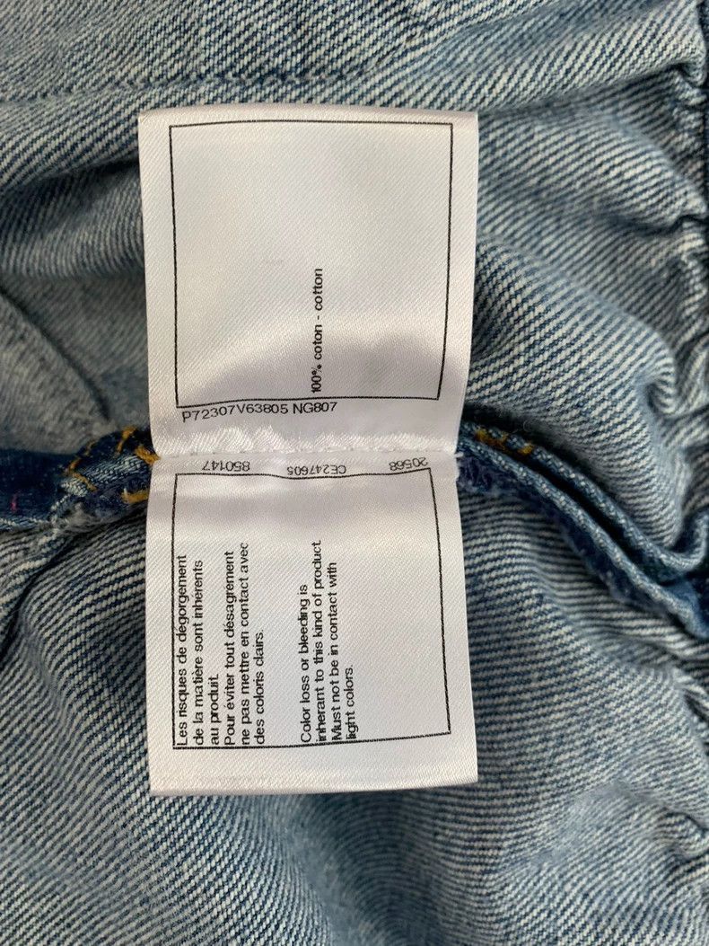 Chanel Chanel Denim Jacket with Colorful Graffiti Size XS / US 0-2 / IT 36-38 - 7 Thumbnail
