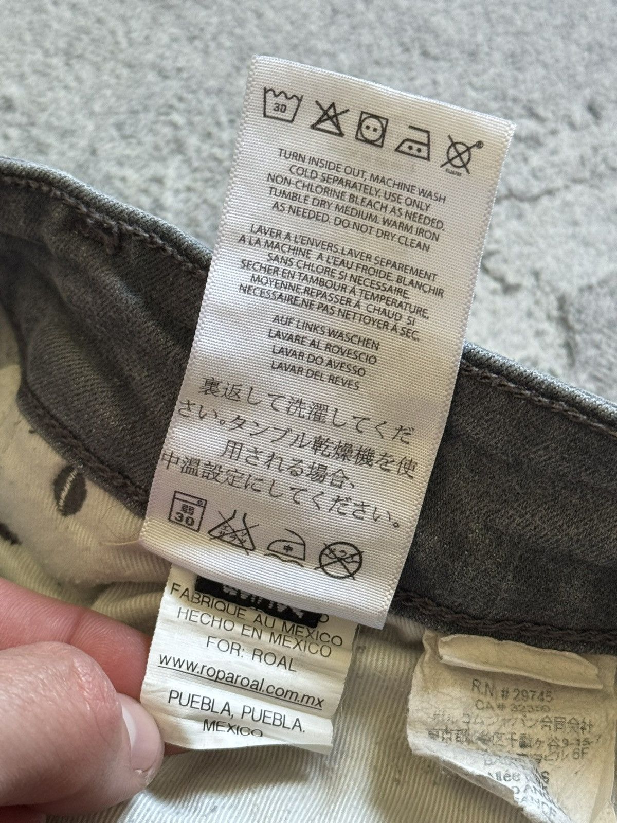 Volcom Volcom 32/30 Solver modern form denim pants trousers jeans 👖 Size US 34 / EU 50 - 14 Thumbnail