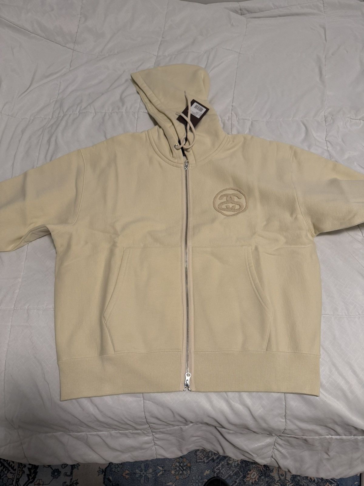 Stussy × Wales Bonner Stüssy x Wales Bonner Fleece Zip Hoodie XL – Limited Release Size US XL / EU 56 / 4 - 4 Thumbnail