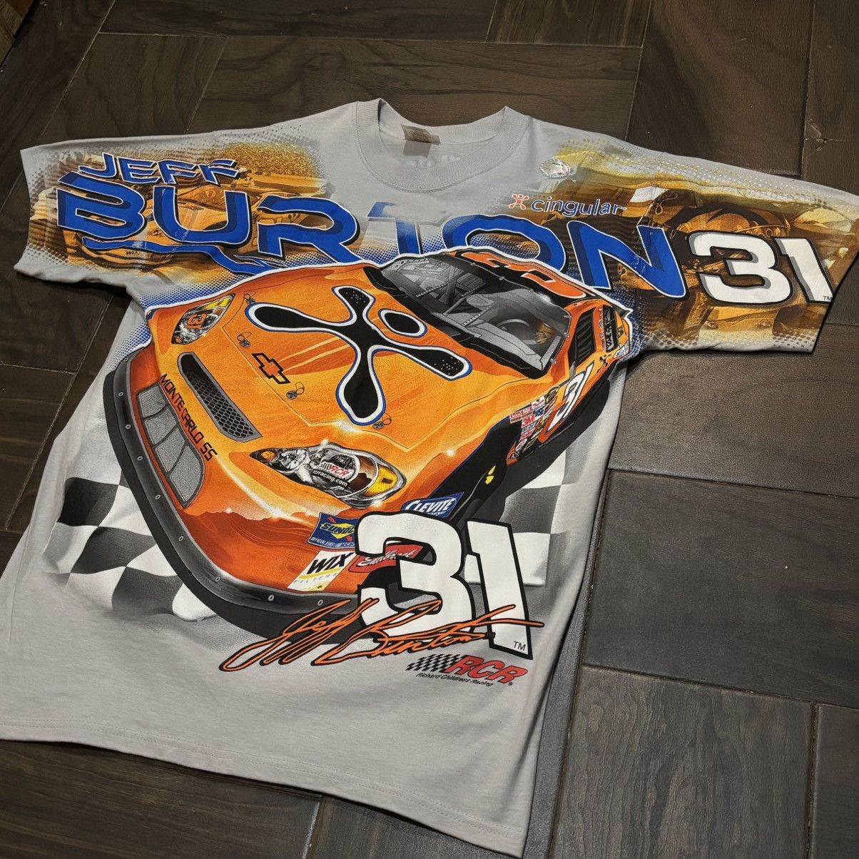 Chase Authentics Jeff Burton All Over Print T Shirt Chase Authentic Medium Size US M / EU 48-50 / 2 - 2 Thumbnail