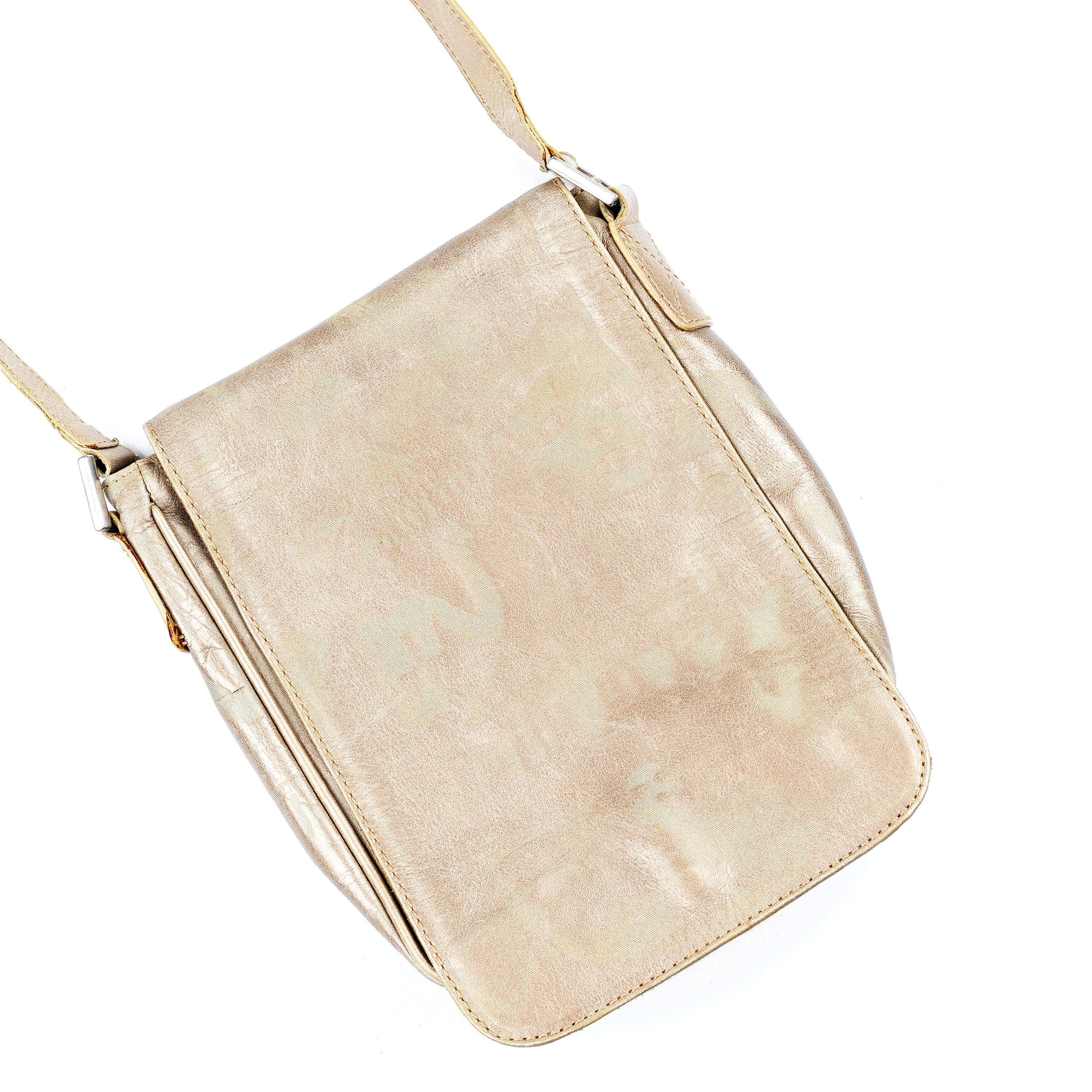 Gaultier Homme Objet × Jean Paul Gaultier Jean Paul Gaultier Vintage Faces Golden Crossbody Bag Size ONE SIZE - 2 Thumbnail