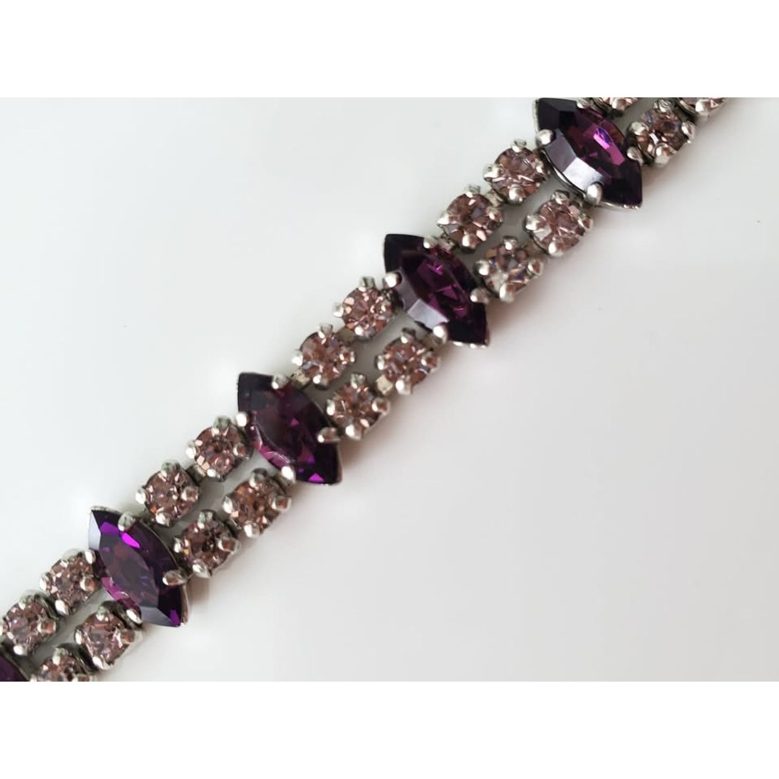 Other Vintage B David Designer Purple and Lavendar Bracelet Size ONE SIZE - 7 Thumbnail