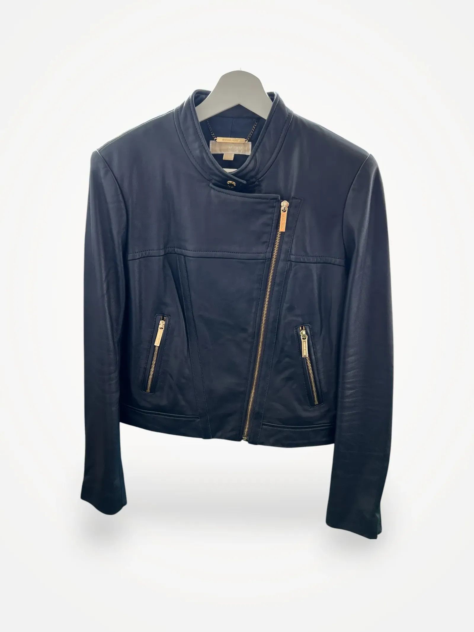 Michael Kors Michael Kors Leather Jacket Size M / US 6-8 / IT 42-44 - 1 Thumbnail