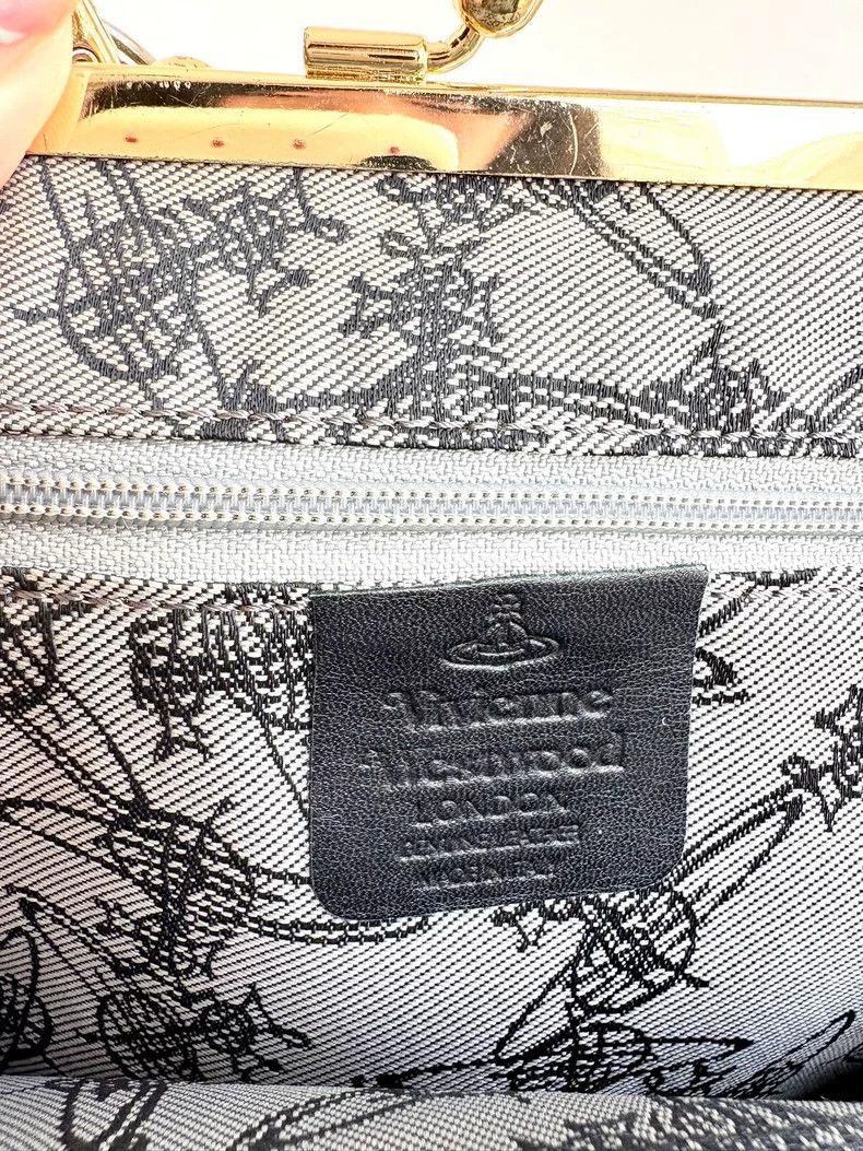 Vivienne Westwood Vivienne Westwood size os Purple-gray pirate patterned gold Size ONE SIZE - 9 Thumbnail