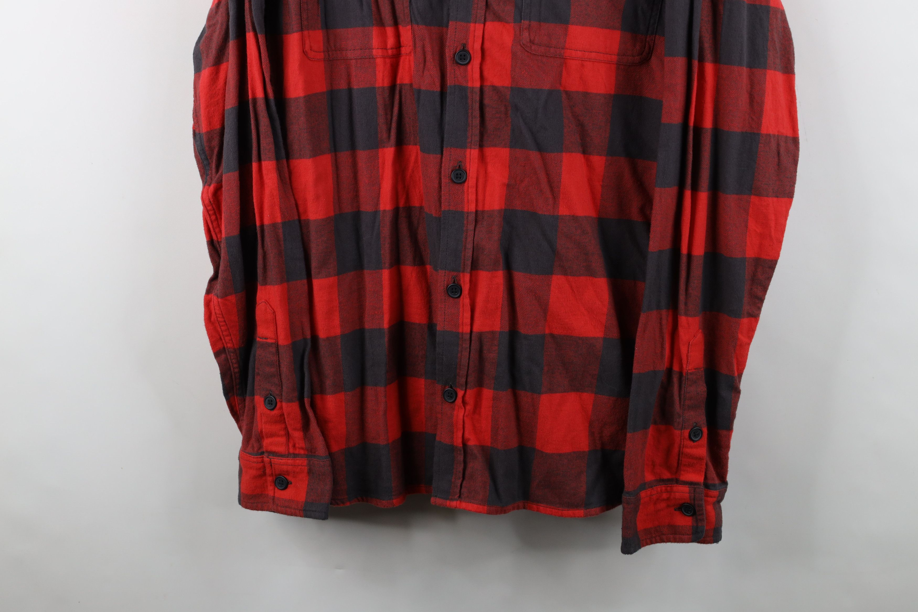 Vintage Vintage 90s Streetwear Flannel Collared Button Shirt Plaid Size US XXL / EU 58 / 5 - 3 Thumbnail
