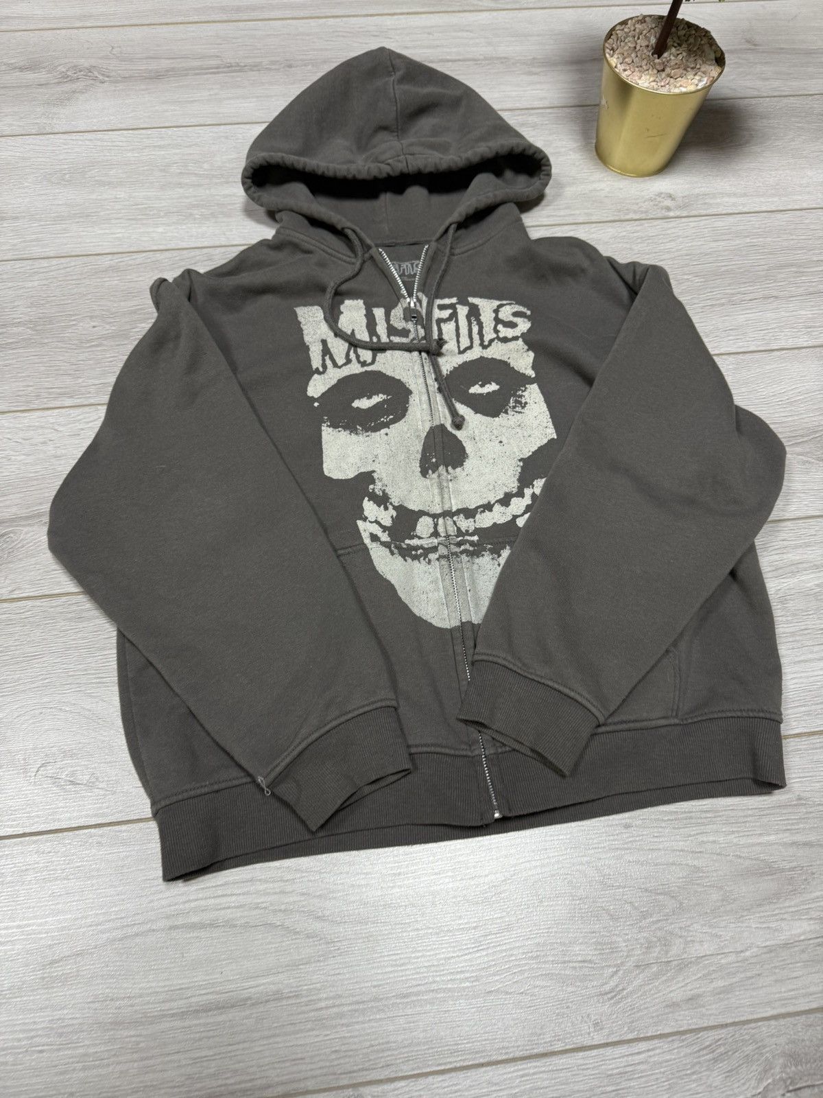 Band Tees Misfits hoodie skull big logo zip Size US M / EU 48-50 / 2 - 5 Thumbnail