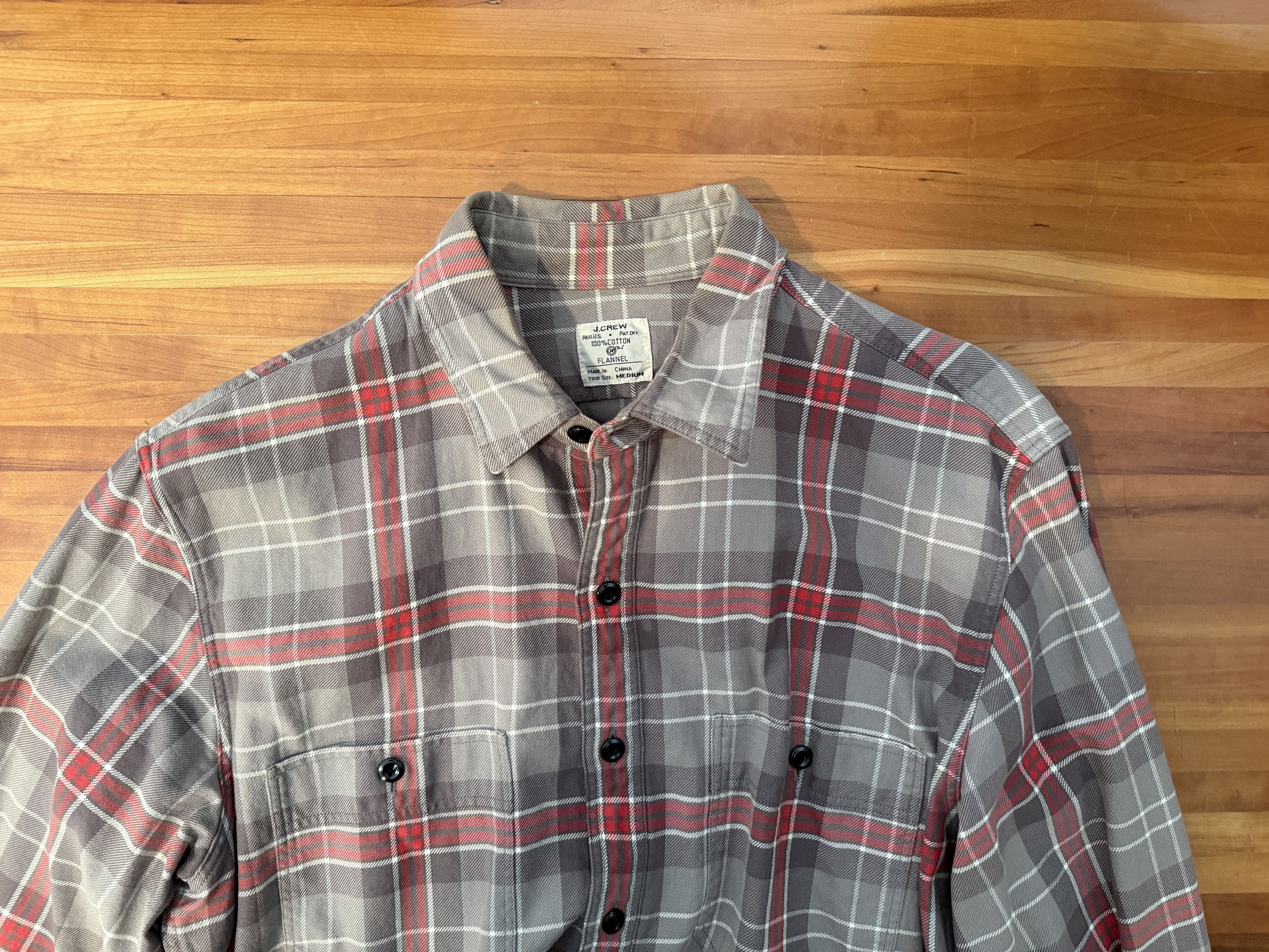 J.Crew J.Crew Flannel Button-up Size US M / EU 48-50 / 2 - 6 Thumbnail