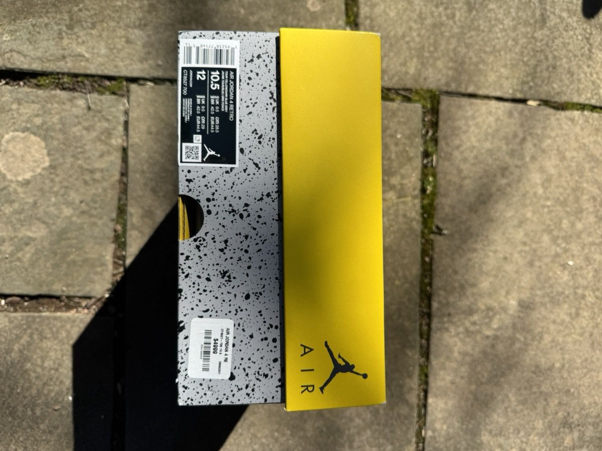 Jordan Brand × Nike Lighting Jordan 4 Size US 10.5 / EU 43-44 - 4 Thumbnail