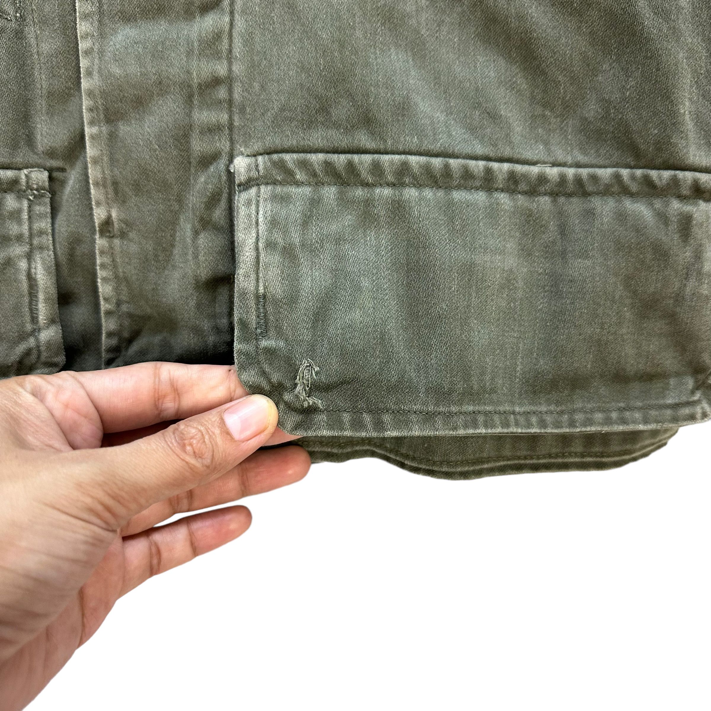 Vintage SAPIVOG UXEGNEY 1976 FRENCH MILITARY JACKET #8546-013 Size US L / EU 52-54 / 3 - 7 Thumbnail