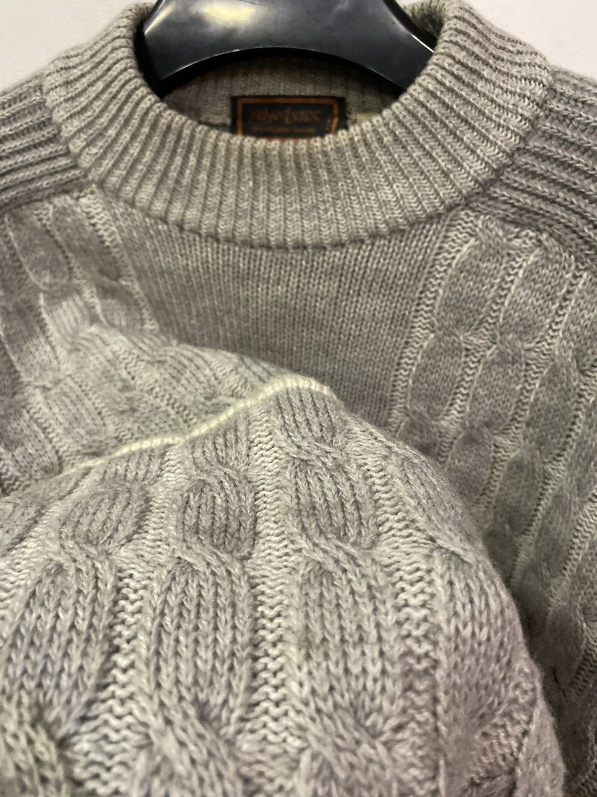 Yves Saint Laurent 80’s Wool YSL Sweater Soft Knit Size US M / EU 48-50 / 2 - 18 Thumbnail