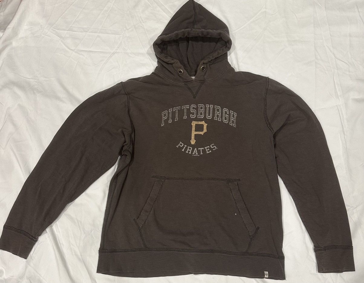 47 Brand PITT PIRATES 47 BRAND Dark Grey Hoodie Sz.XL Size US XL / EU 56 / 4 - 1 Thumbnail