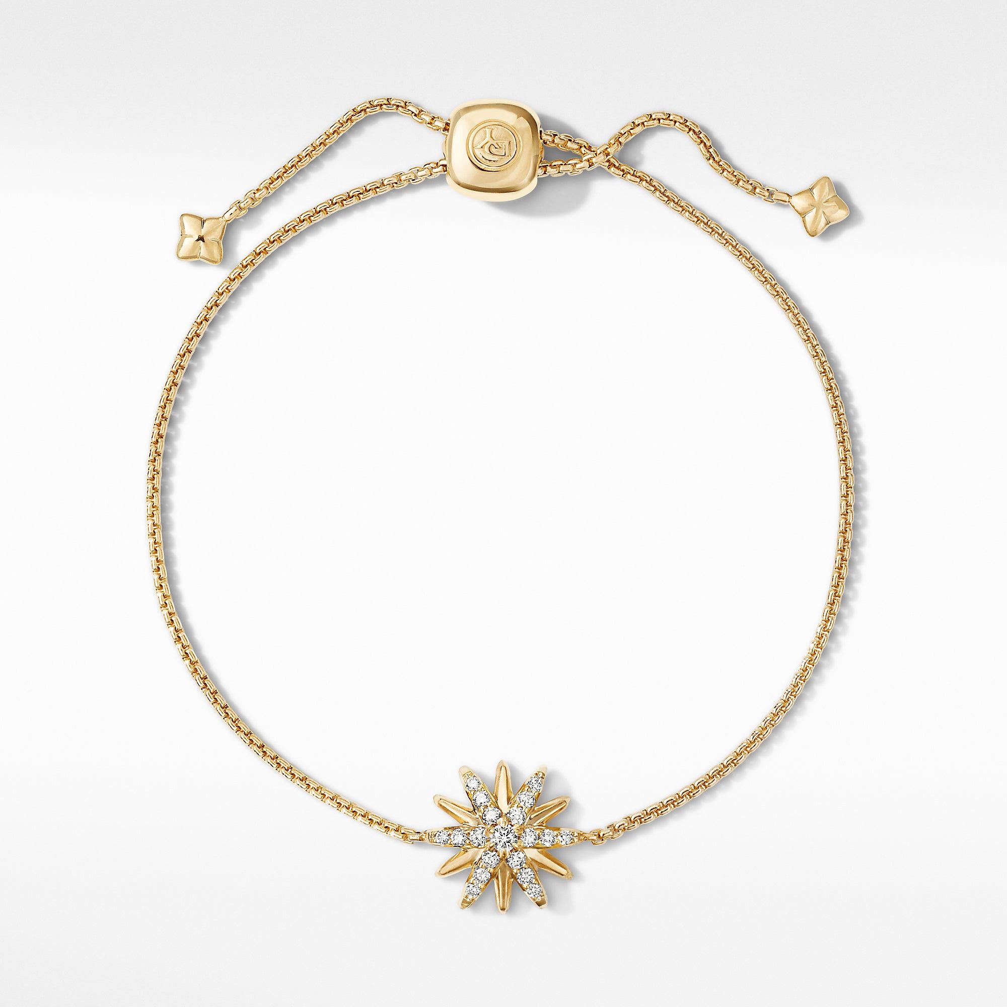 David Yurman o1w1db10325 B16591D Bracelet in 18K Yellow Gold with Diamond Size ONE SIZE - 2 Thumbnail