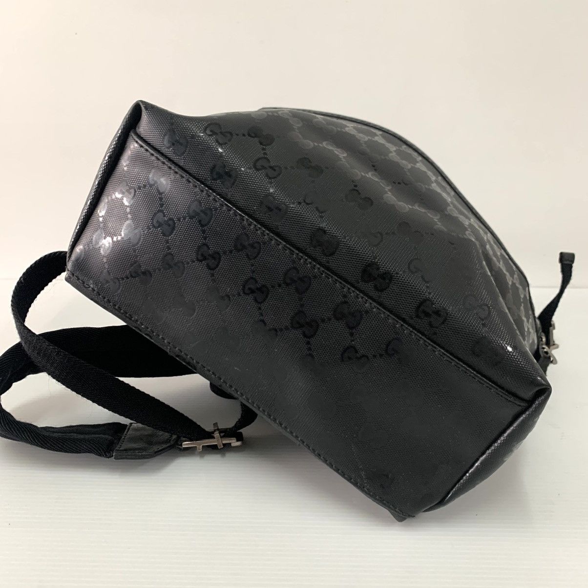 Gucci Gucci Black Monogram Backpack Size ONE SIZE - 5 Thumbnail