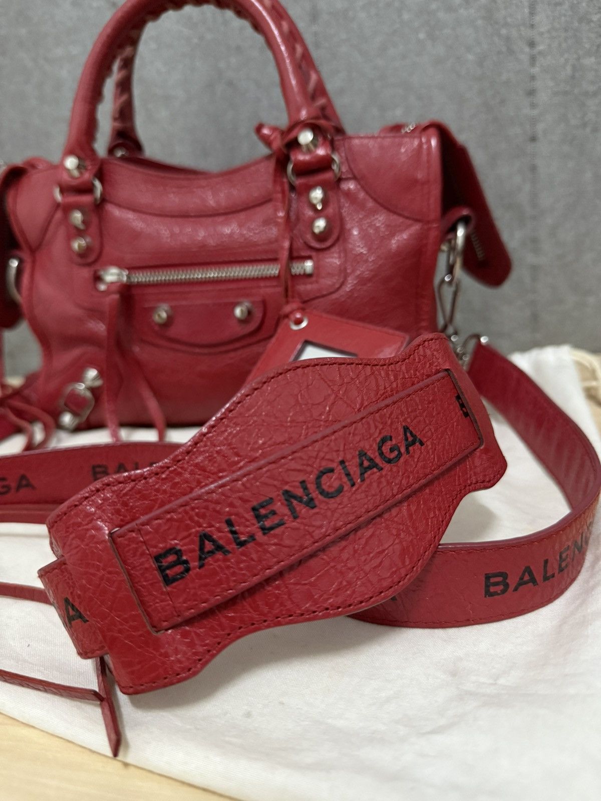 Balenciaga Balenciaga Classic Mini City with logo strap Size ONE SIZE - 2 Thumbnail