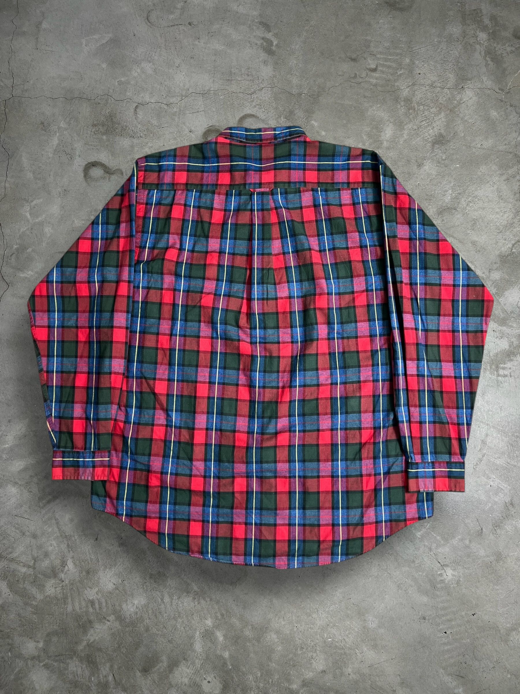 Nautica Vintage Nautica Plaid Buttons Up Shirt (XL) JK637 Size US XL / EU 56 / 4 - 7 Thumbnail