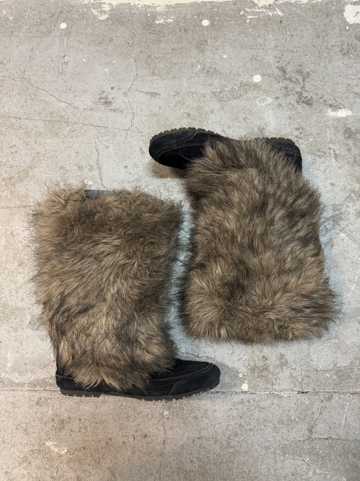 Vintage Espirit Fur Vintage Winter Boots y2k Moon Ski Size US 6 / IT 36 - 9 Thumbnail