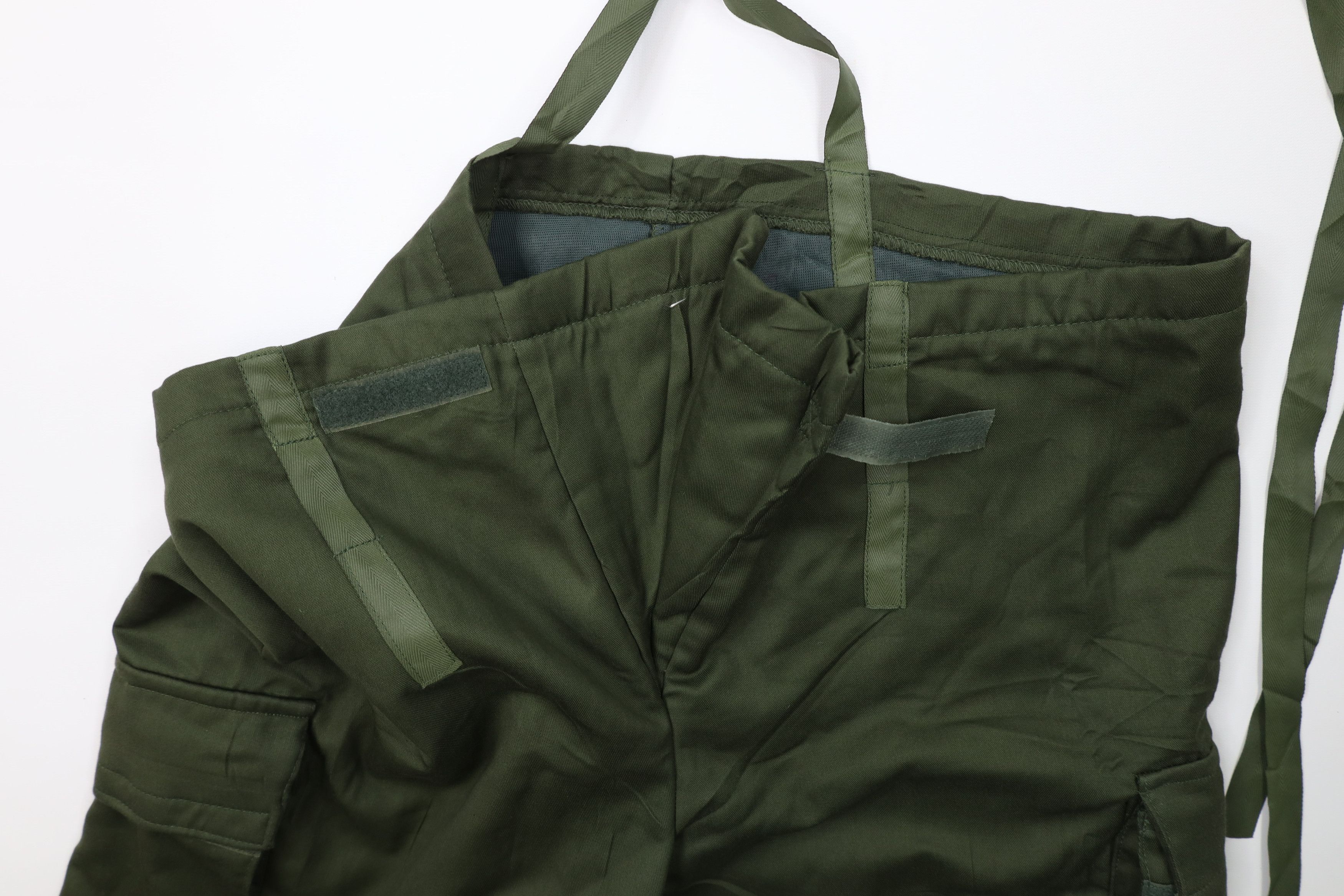 Vintage Vintage USGI Military Issued Chemical Overalls Bibs Green Size US 34 / EU 50 - 7 Thumbnail