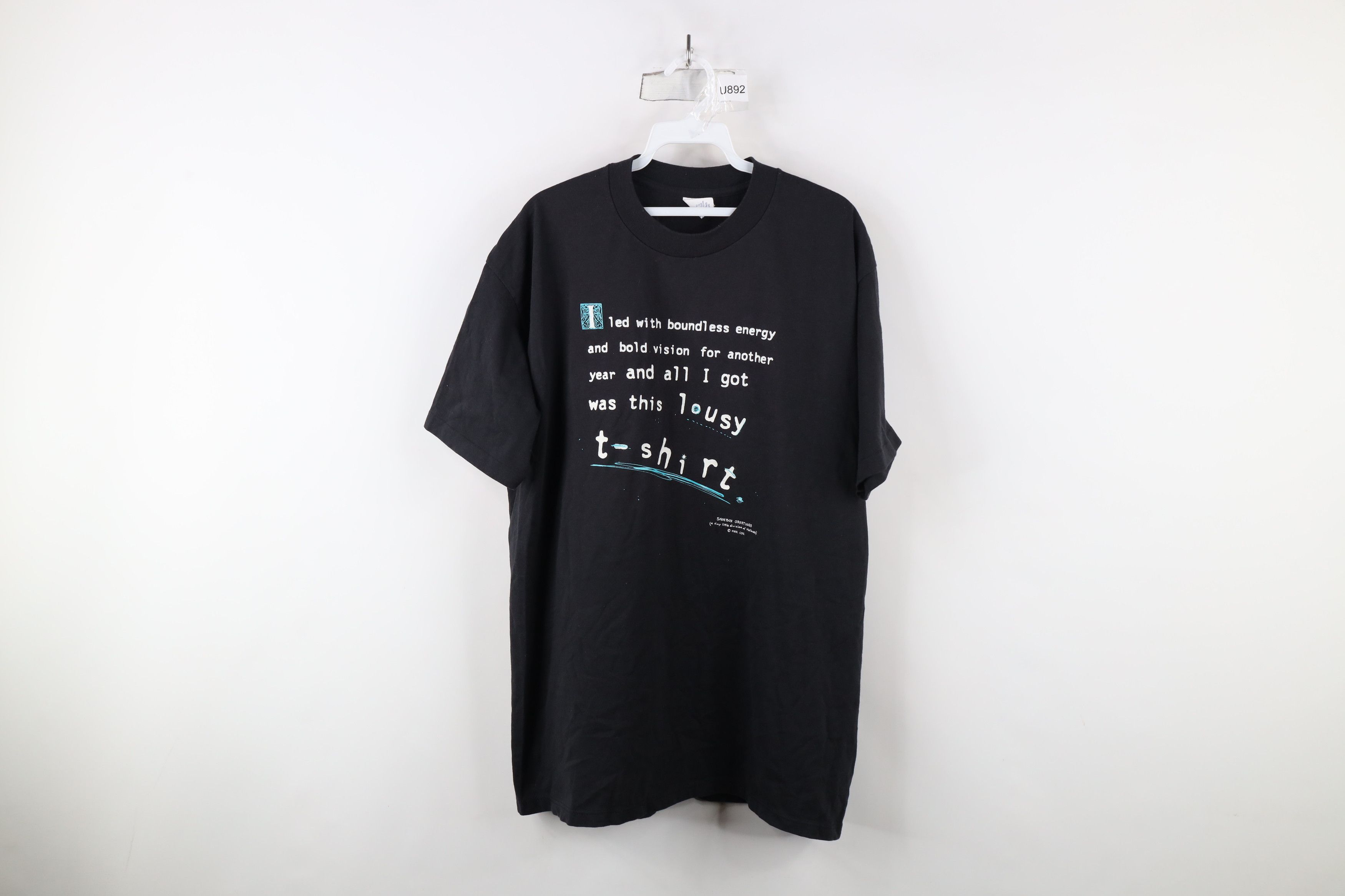 Vintage Vintage 80s 90s Boundless Energy Bold Vision T-Shirt USA Size US XL / EU 56 / 4 - 1 Thumbnail