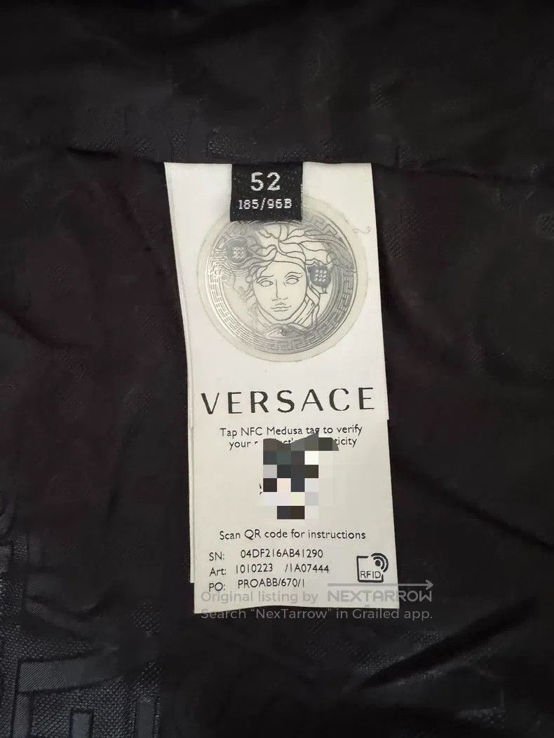 Versace Versace Lambwool coat Size US L / EU 52-54 / 3 - 3 Thumbnail