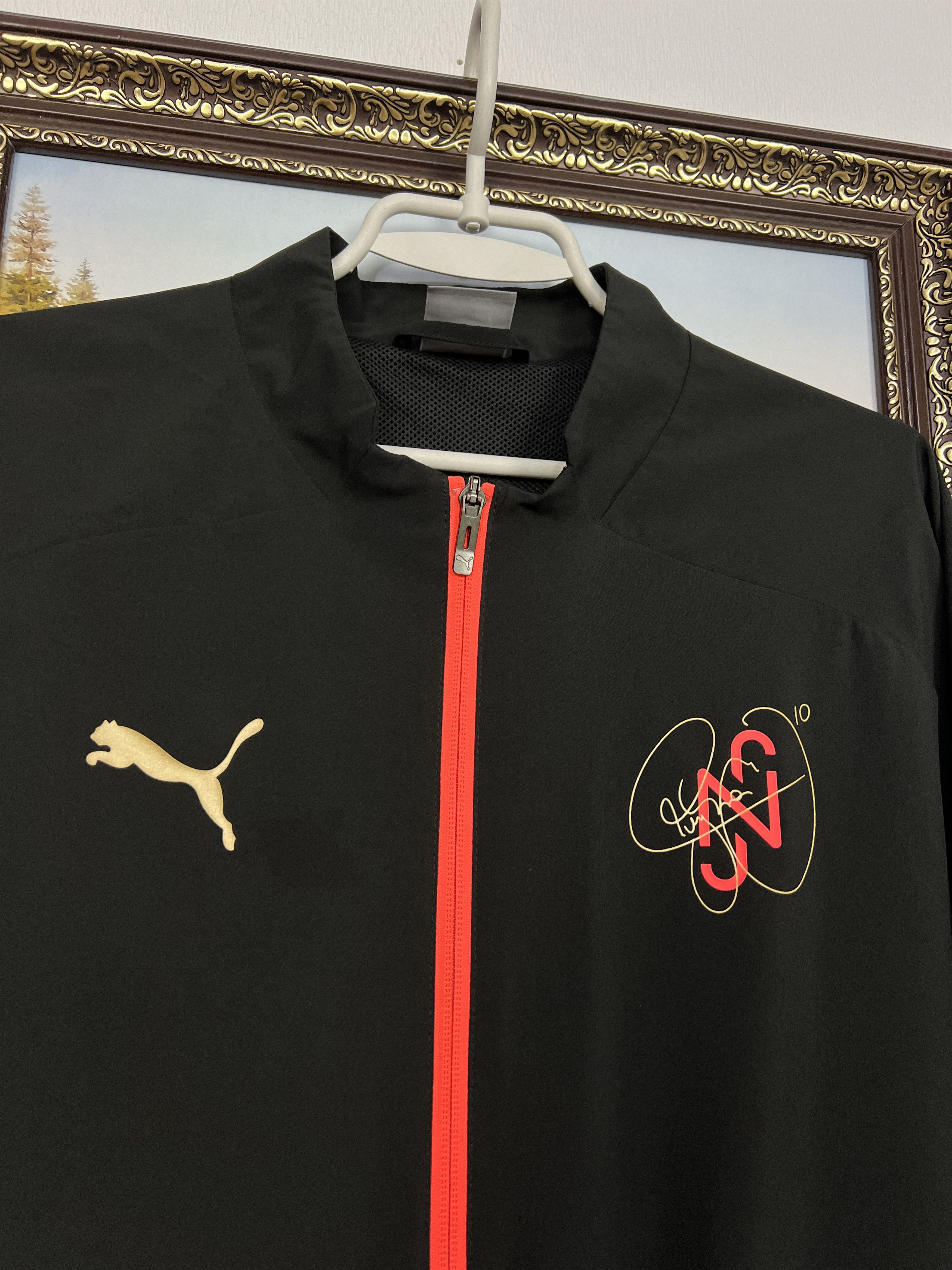 Puma Puma Neymar JR Train Football Soccer Jacket Zip Track Top Size US M / EU 48-50 / 2 - 3 Thumbnail