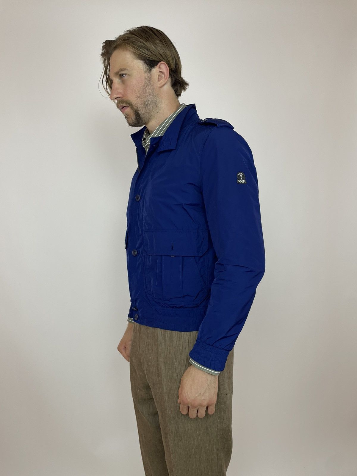 Joop! JOOP NYLON BOMBER JACKET Mens size 48 Size US M / EU 48-50 / 2 - 8 Thumbnail