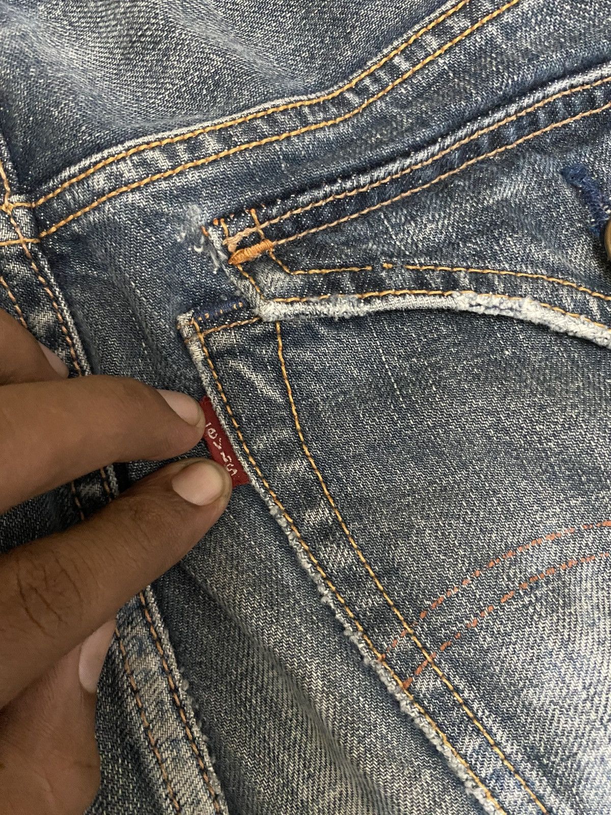 Levi's Distressed denim levis 509 very rare Size US 32 / EU 48 - 8 Thumbnail