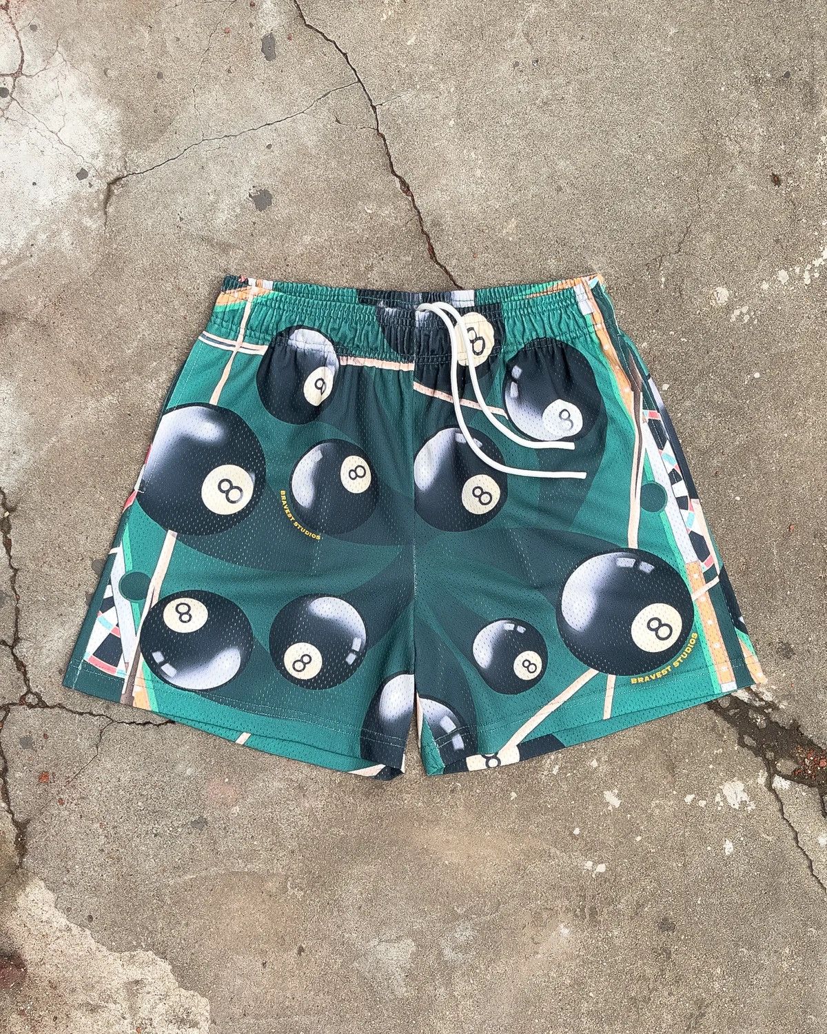 *RARE* 8 BALL SHORTS SHORTS (S)