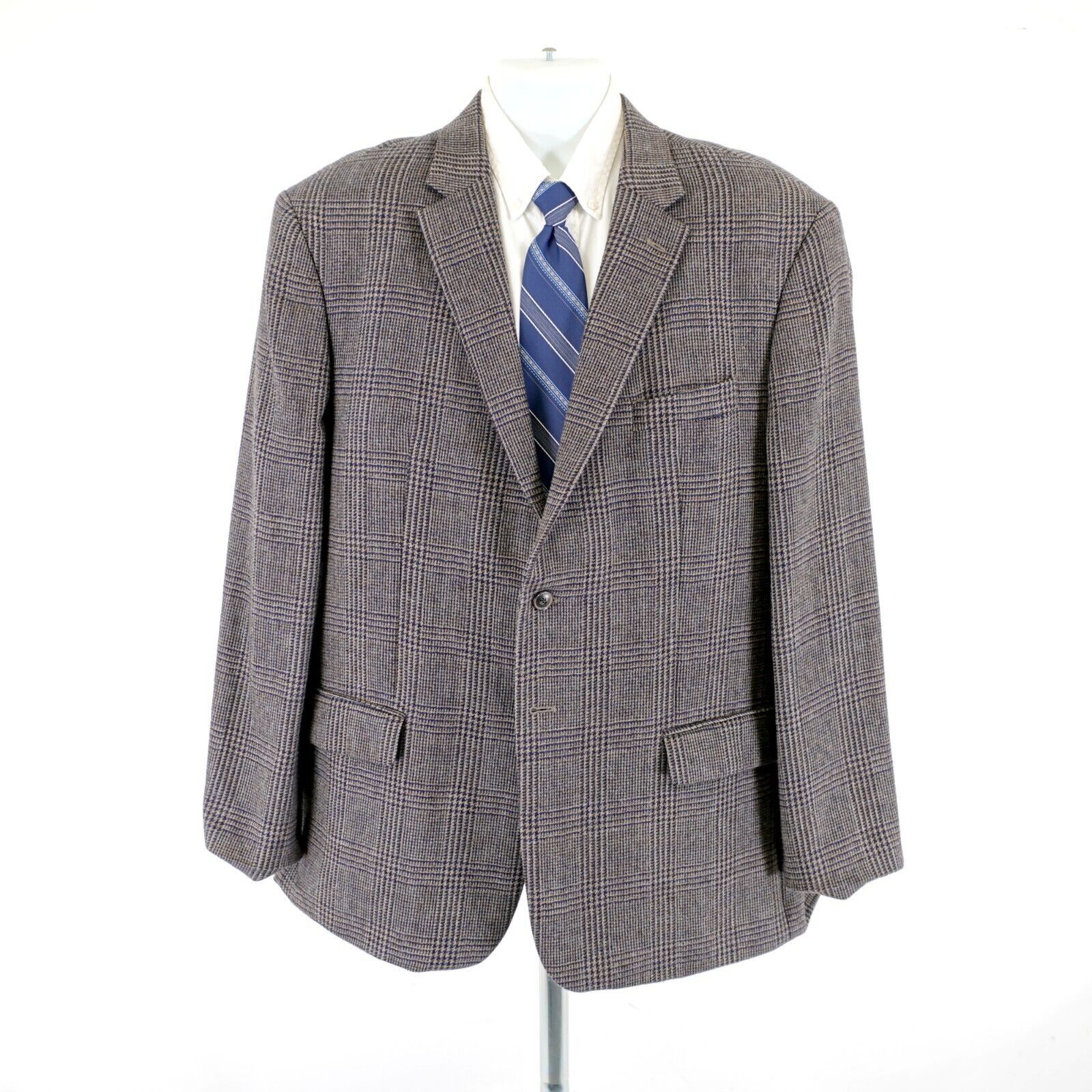 Jos. A. Bank Jos A Bank 1905 Soft Tweed Wool Glen Plaid 44R / Slim 46R Gr Size 44R - 5 Thumbnail