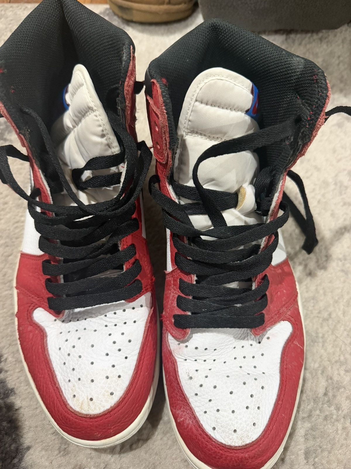 Jordan Brand Jordan 1 marvel x air Jordan “origin story” spider verse Size US 10.5 / EU 43-44 - 1 Thumbnail