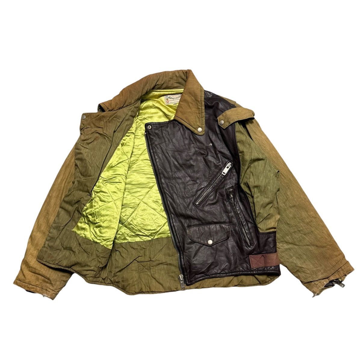 Boneville Vintage Iconic Boneville Massimo Osti Leather Jacket Size US S / EU 44-46 / 1 - 10 Thumbnail