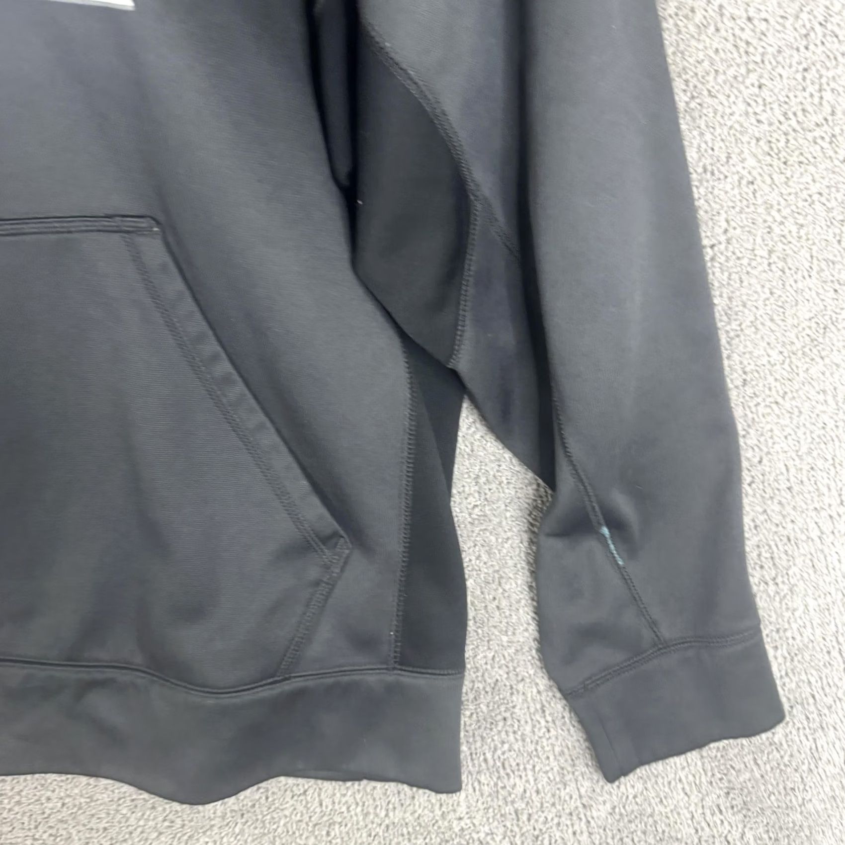 Nike Nike Therma-FIT Hoodie Mens XL Gray Burger King Bowl Fleece Pullover Sweatshirt Size US XL / EU 56 / 4 - 3 Thumbnail