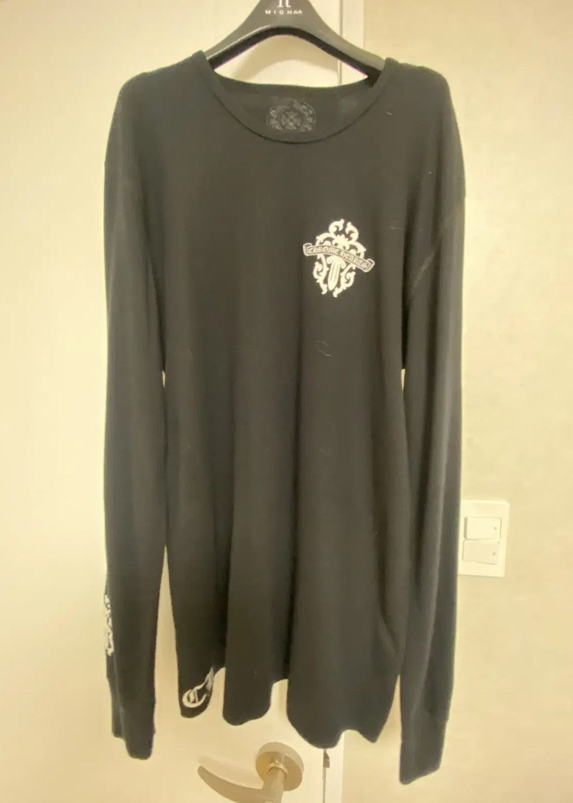 Chrome Hearts Dagger Knit Longsleeve Size US XXL / EU 58 / 5 - 2 Thumbnail