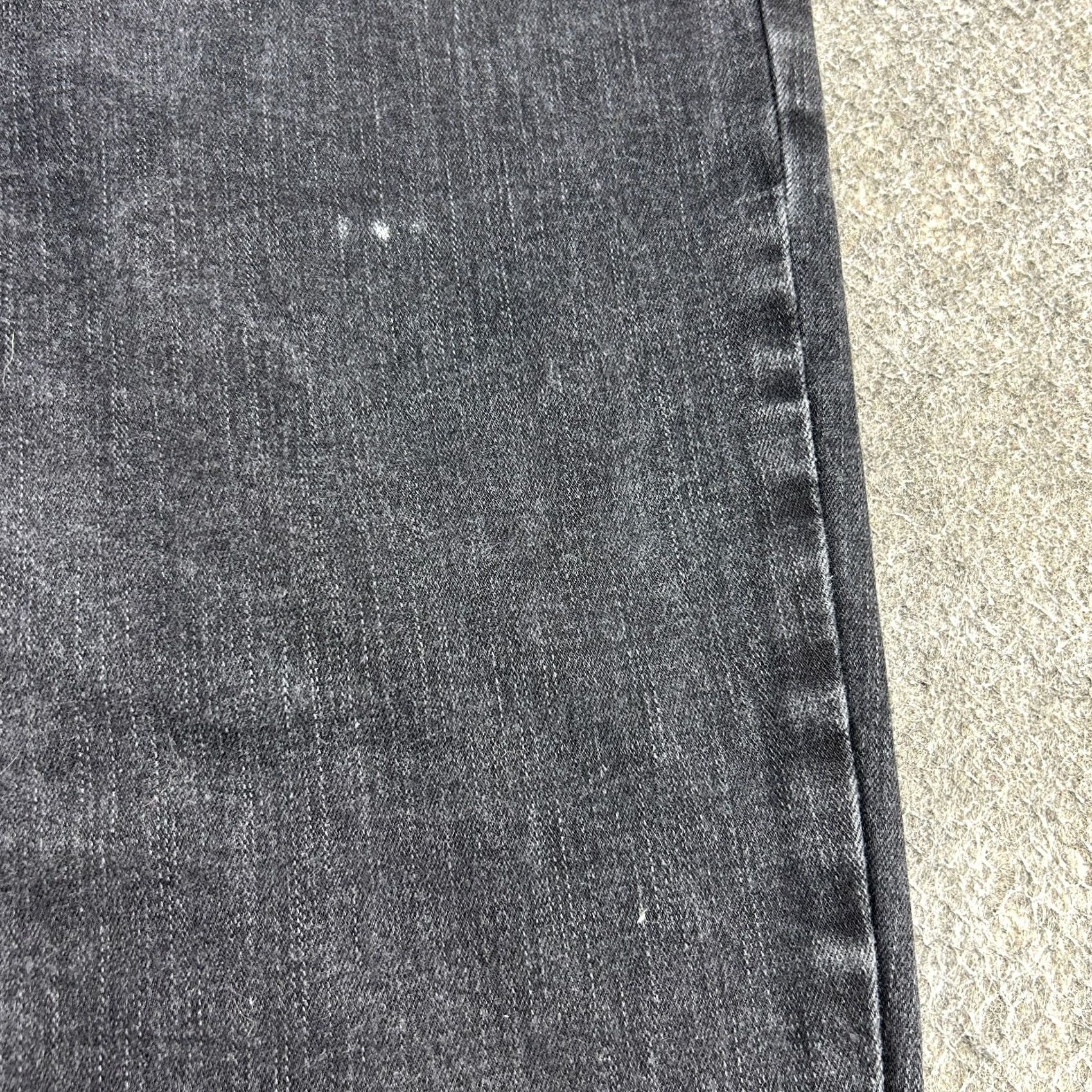 Denime Judy Blue Jeans Womens 30 Black Boyfriend Fit Dark Wash Stretch Denim Cotton Jeans Slim 5-Pocket Logo? No Size 30" / US 8 / IT 44 - 3 Thumbnail