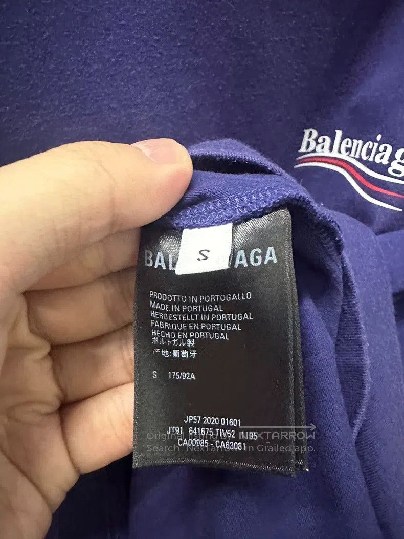 Balenciaga Balenciaga Blue Coca-Cola short-sleeve Size US S / EU 44-46 / 1 - 7 Thumbnail