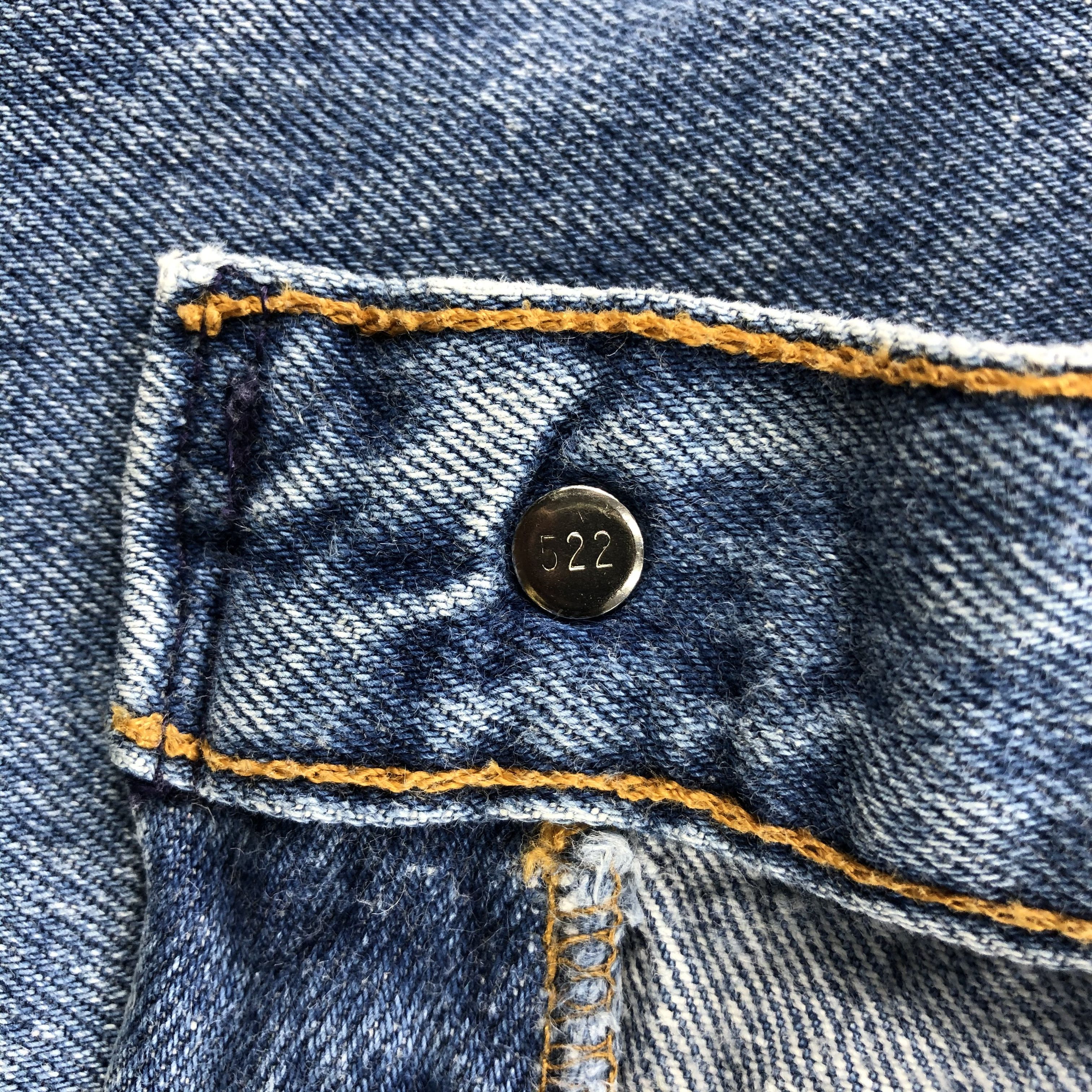 Levi's Vintage 90s Stone Wash Levis 501 Jeans-JM3168 Size US 31 - 10 Thumbnail