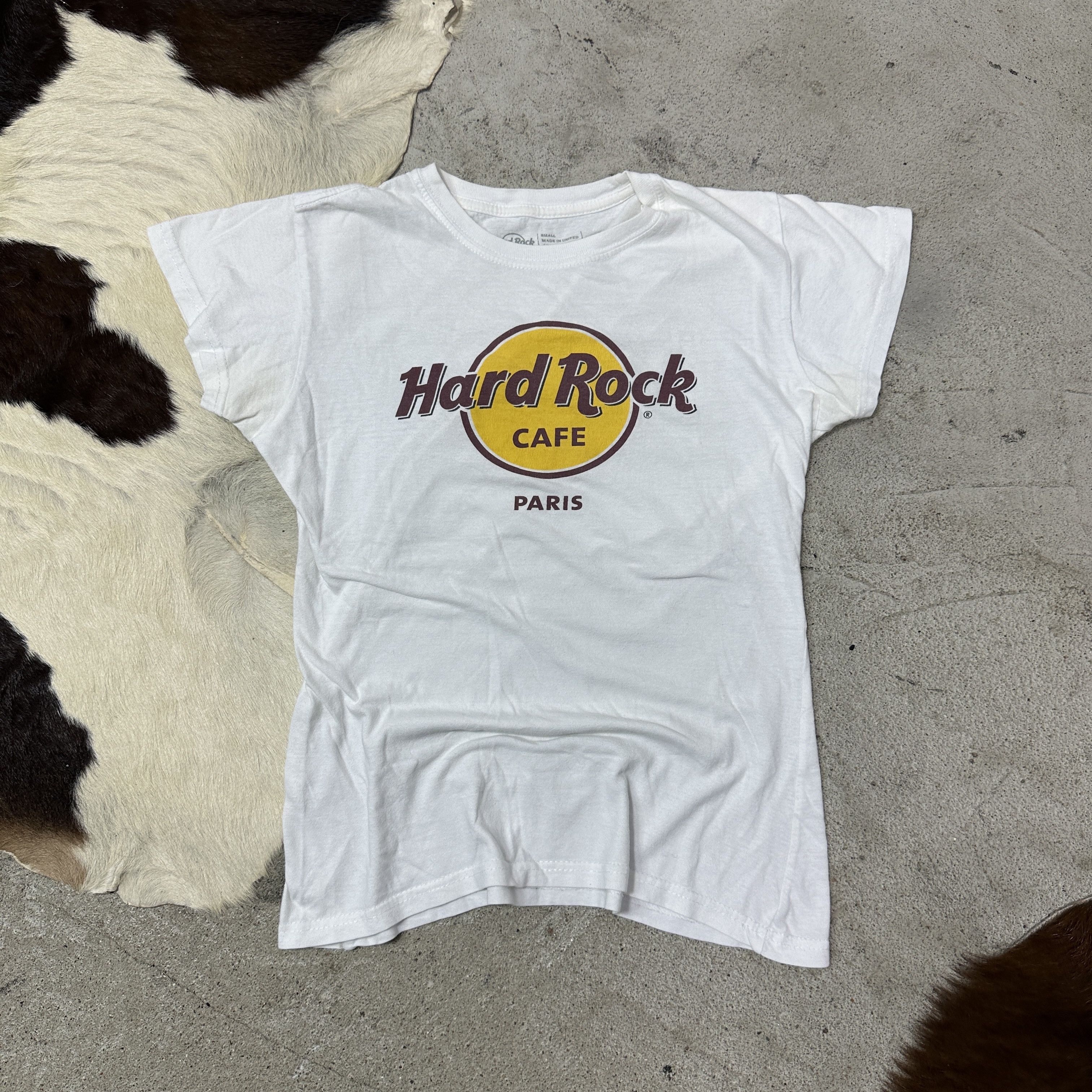 Hard Rock Cafe Vintage Streetwear Hard Rock Cafe Paris T-shirt Y2K Size S / US 4 / IT 40 - 2 Thumbnail