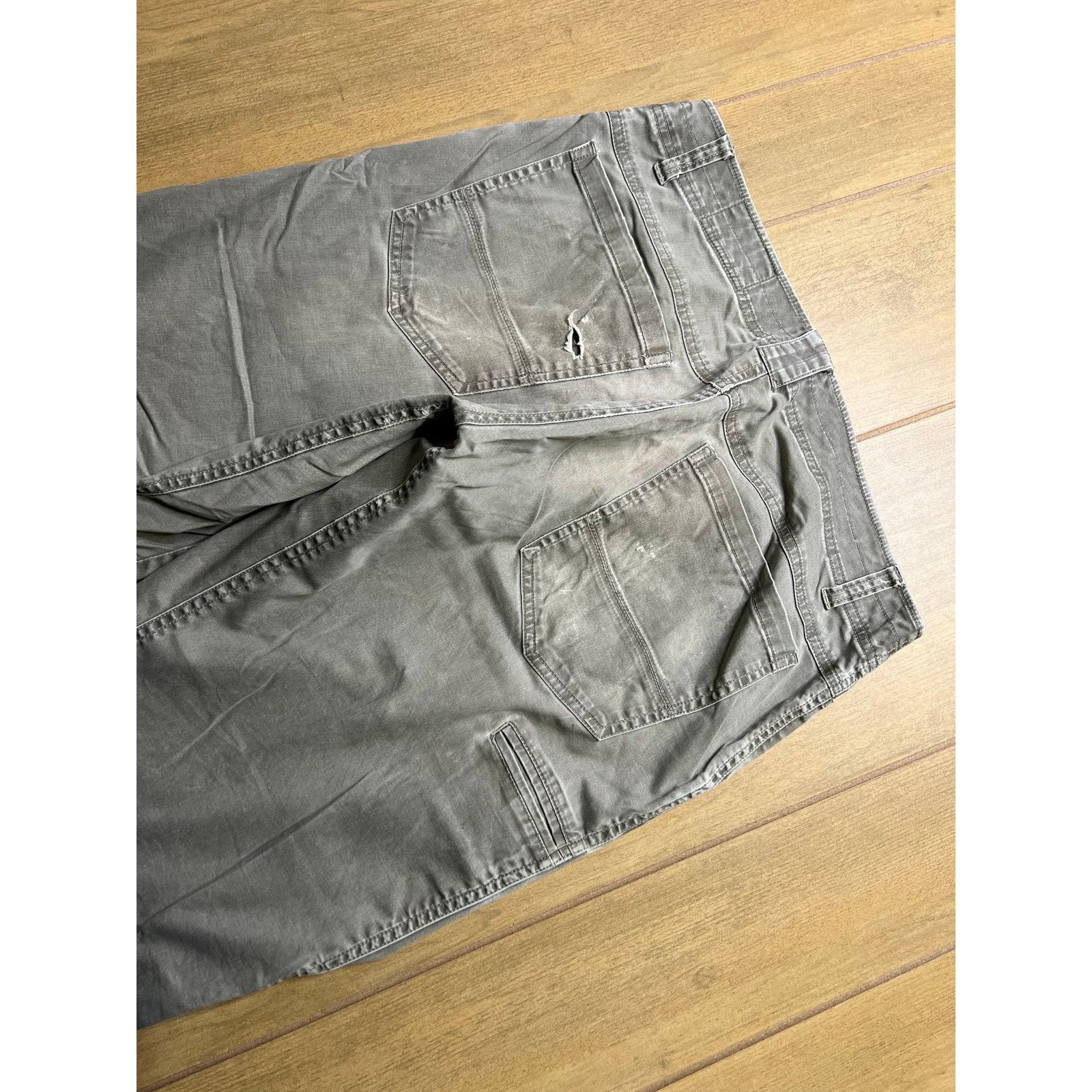 Kuhl Kuhl Slackr Pants Men’s Sz 34 Gray Distress Dye Vintage Size US 34 / EU 50 - 9 Thumbnail