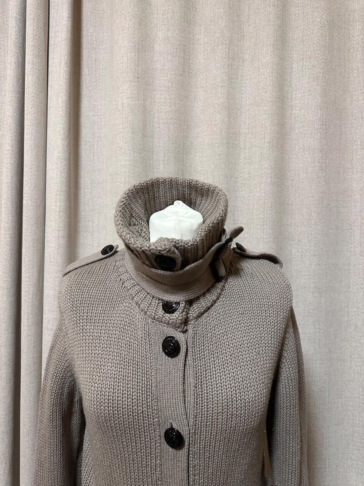Burberry Burberry London Womens Wool Cardigan Knit Sz L Size L / US 10 / IT 46 - 2 Thumbnail