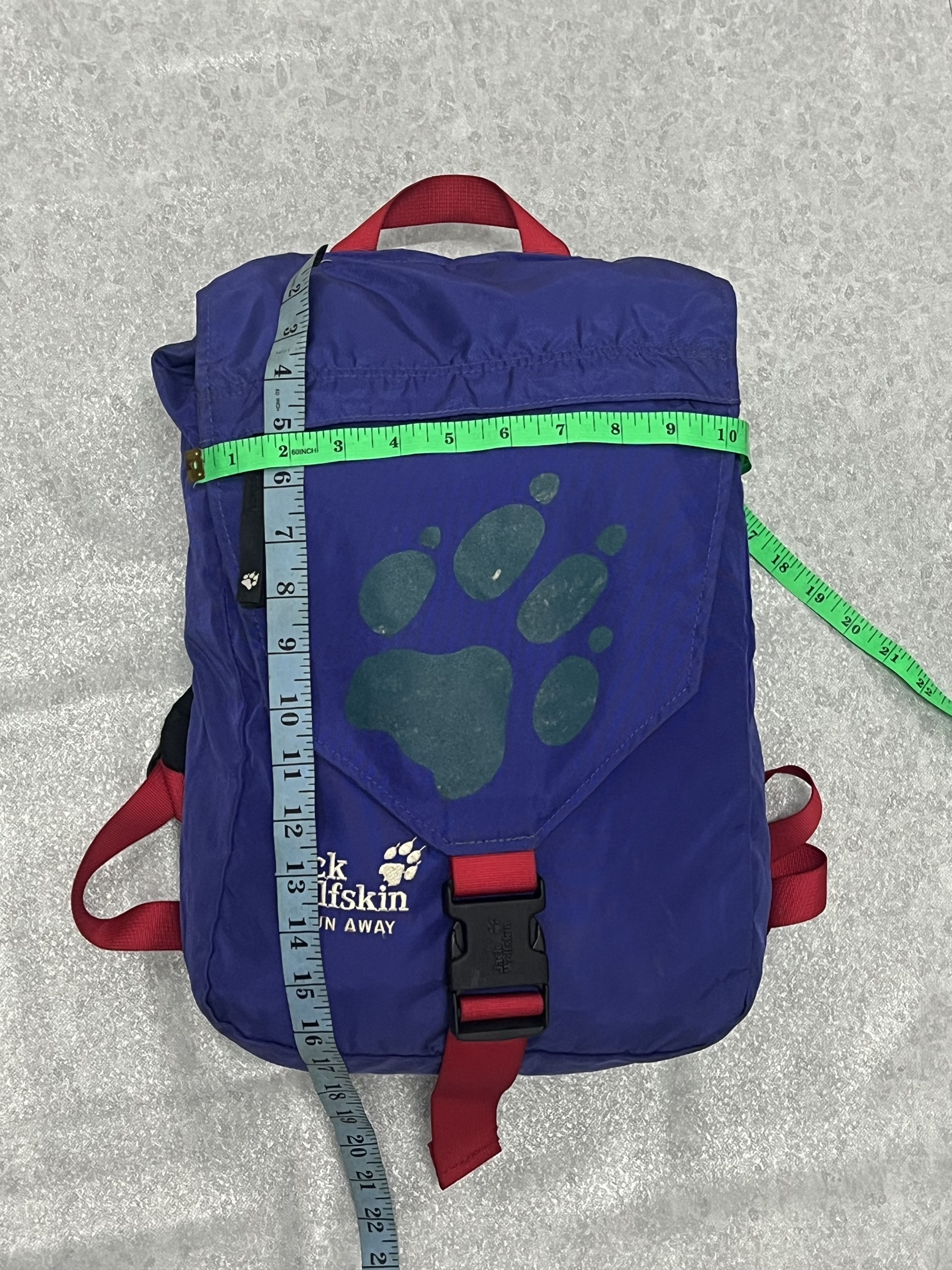 Jack Wolfskin Vintage Back Pack Blue Size ONE SIZE - 6 Thumbnail