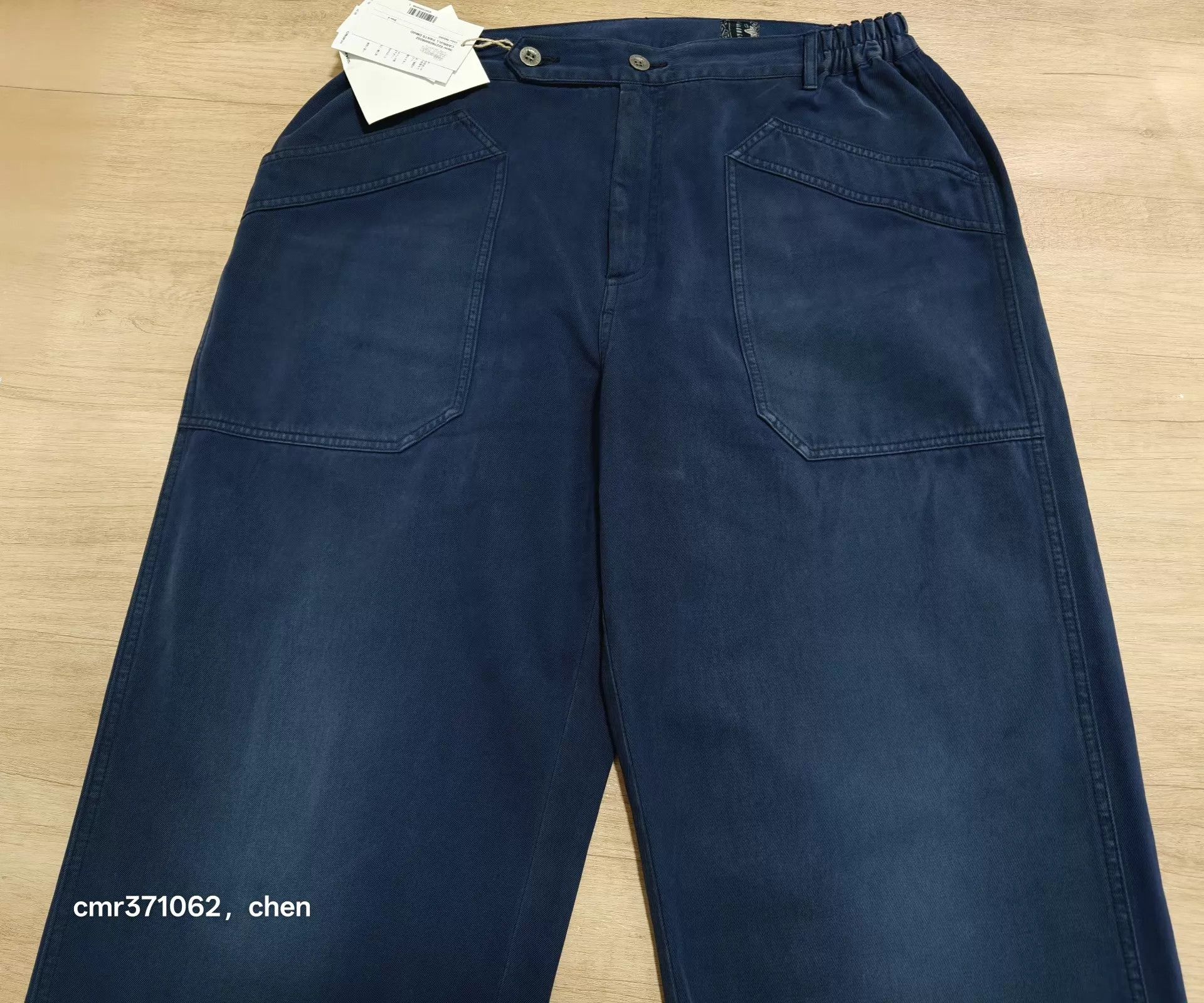 Visvim VISVIM 23 ICT CARROLL PANTS DMGD Indigo 4 95 New Size US 36 / EU 52 - 2 Thumbnail